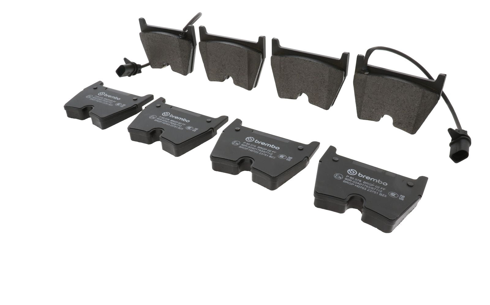 PRIME Low-Met Front Disc Brake Pad Set - P85078_04