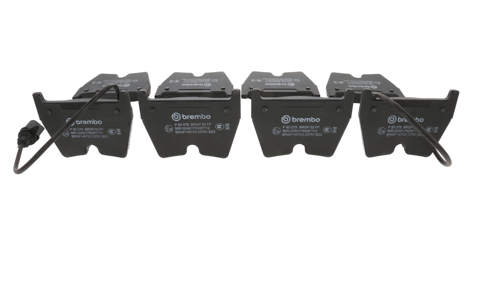 PRIME Low-Met Front Disc Brake Pad Set - P85078_14