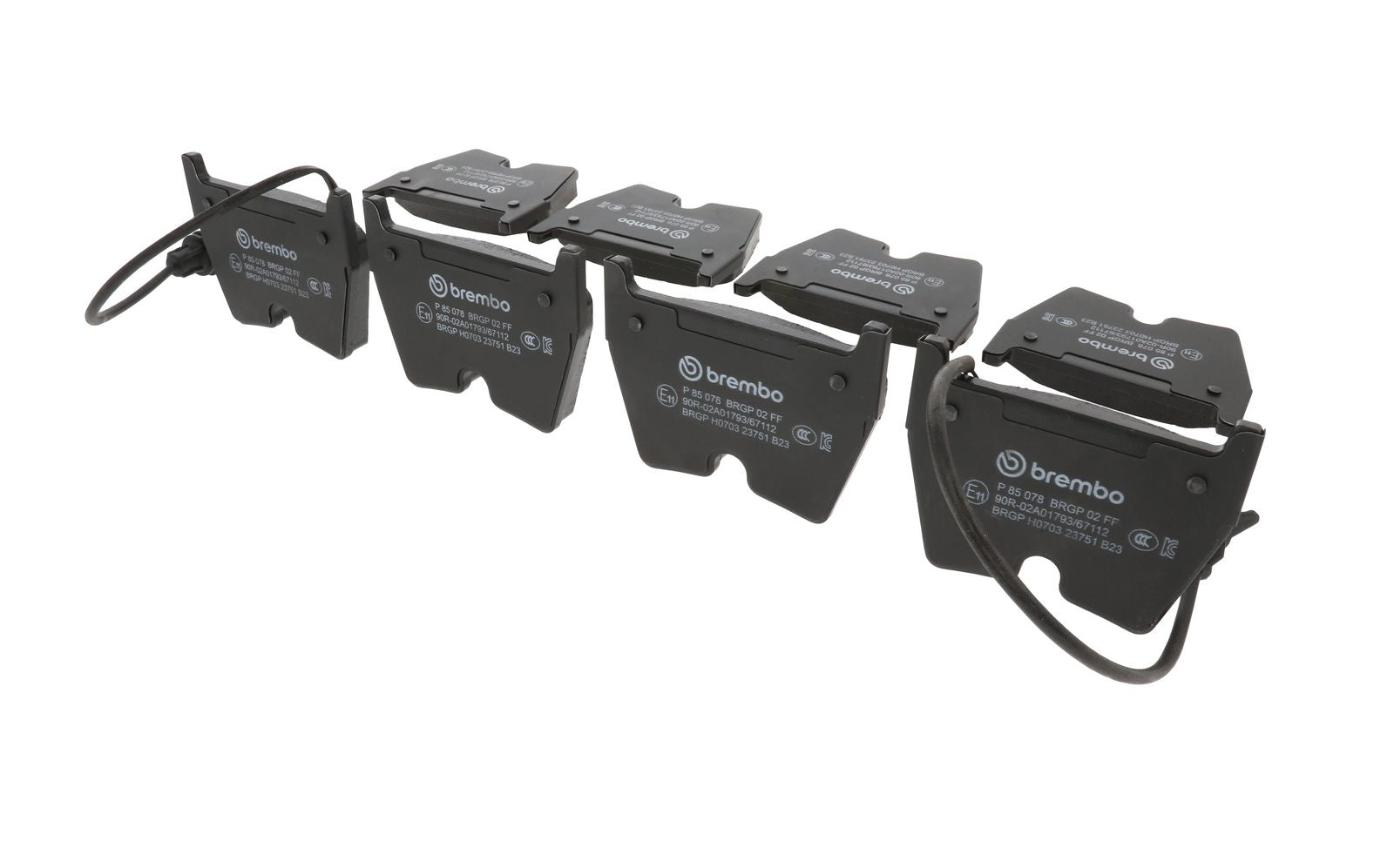 PRIME Low-Met Front Disc Brake Pad Set - P85078_16