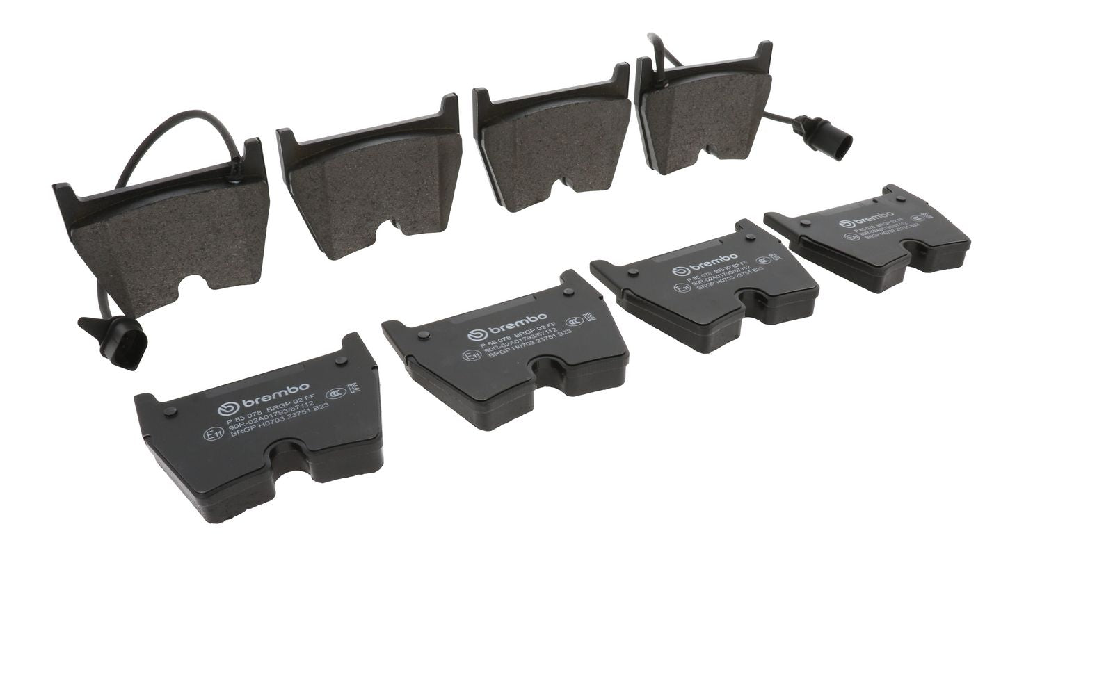 PRIME Low-Met Front Disc Brake Pad Set - P85078_24