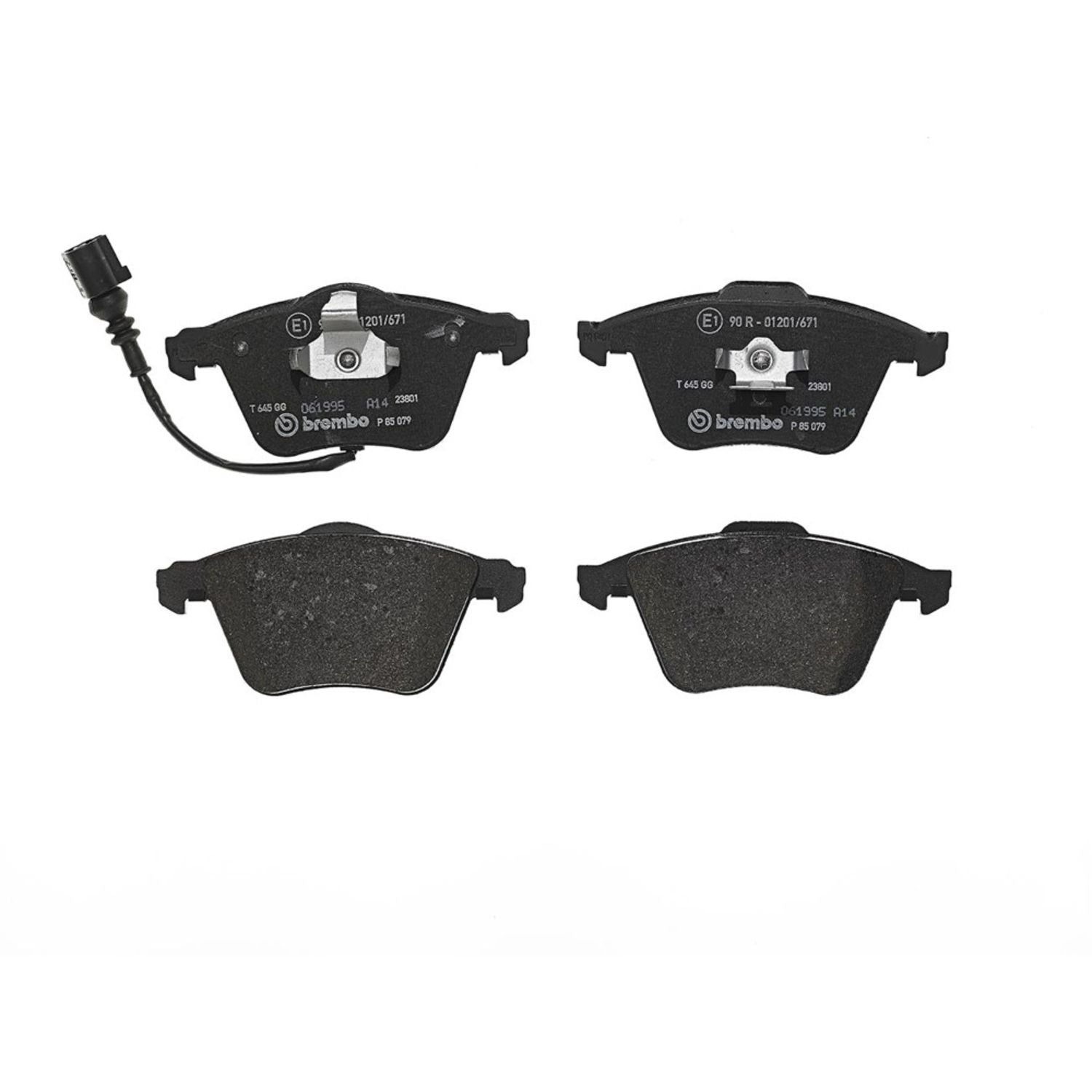 PRIME Low-Met Front Disc Brake Pad Set - P85079_02