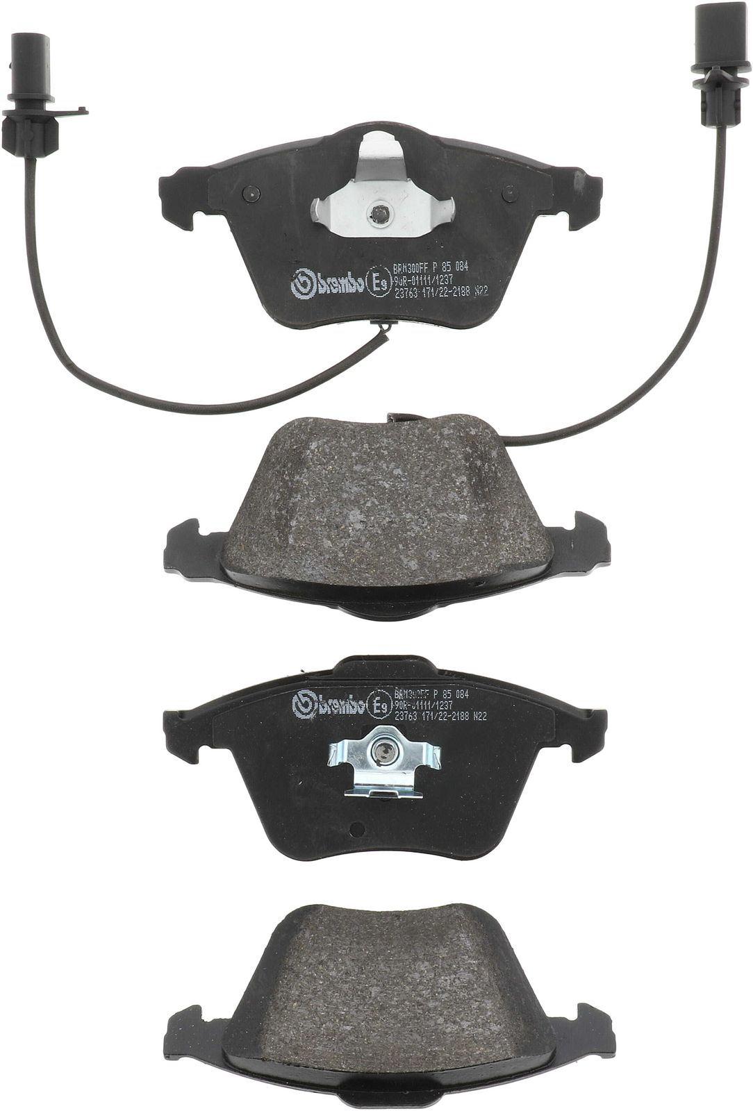 PRIME Low-Met Front Disc Brake Pad Set - P85084_01