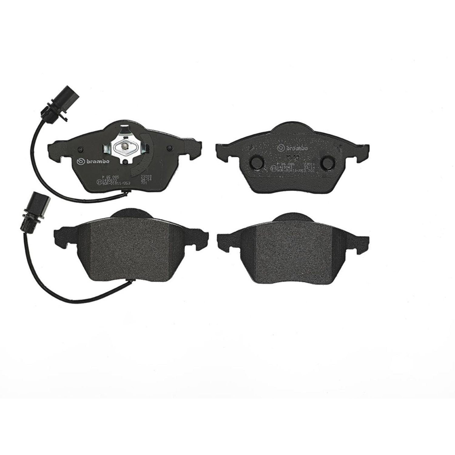 PRIME Low-Met Front Disc Brake Pad Set - P85085_02