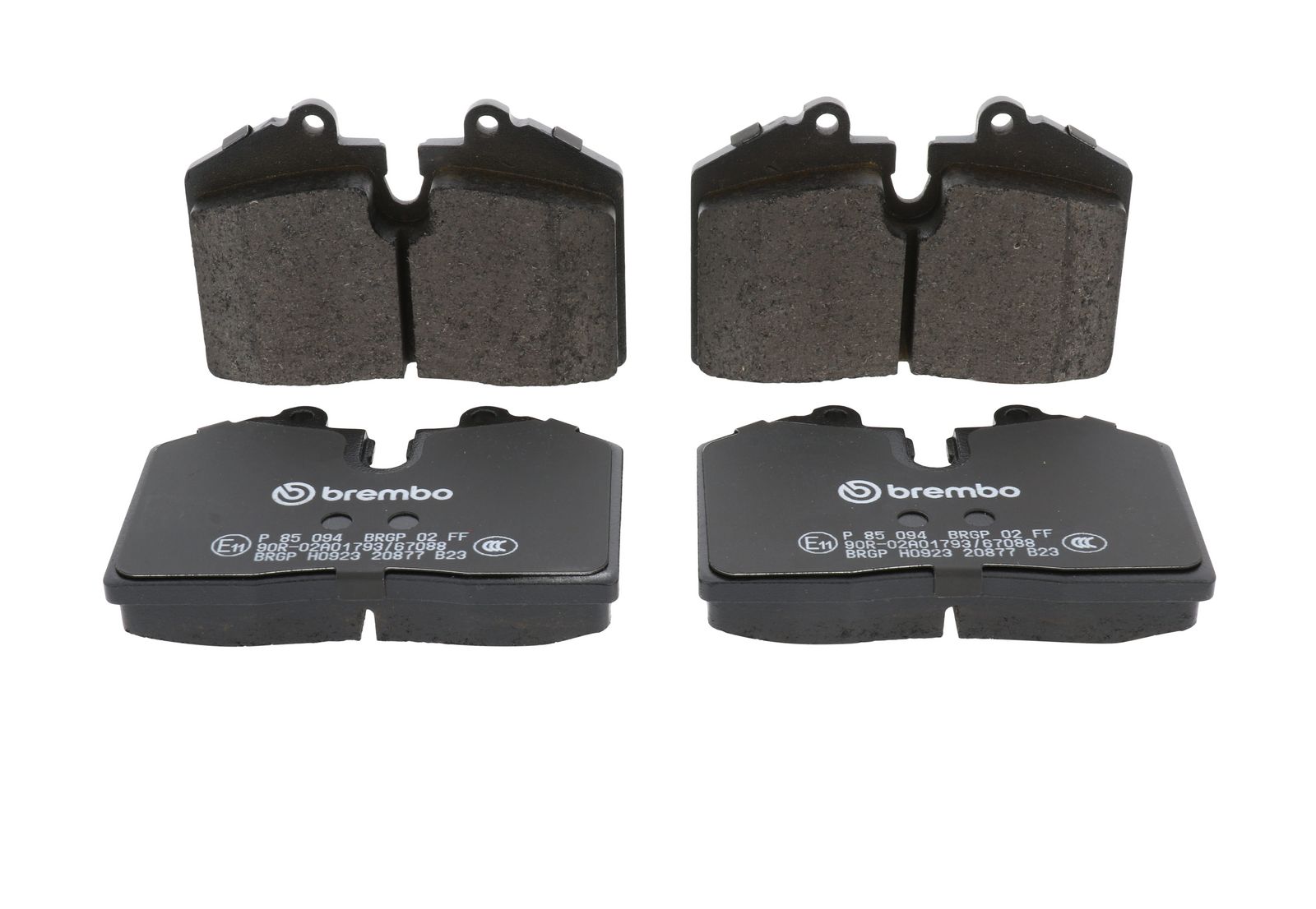 PRIME Low-Met Front Disc Brake Pad Set - P85094_02