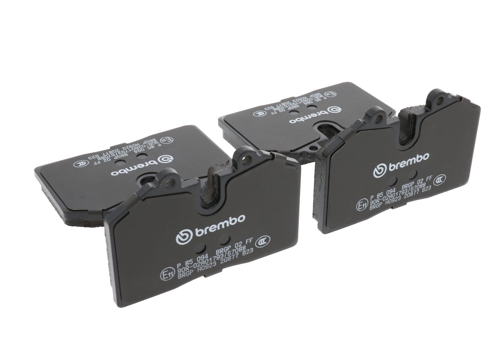 PRIME Low-Met Front Disc Brake Pad Set - P85094_12
