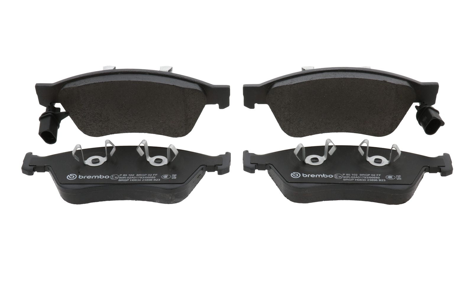PRIME Low-Met Front Disc Brake Pad Set - P85102_02