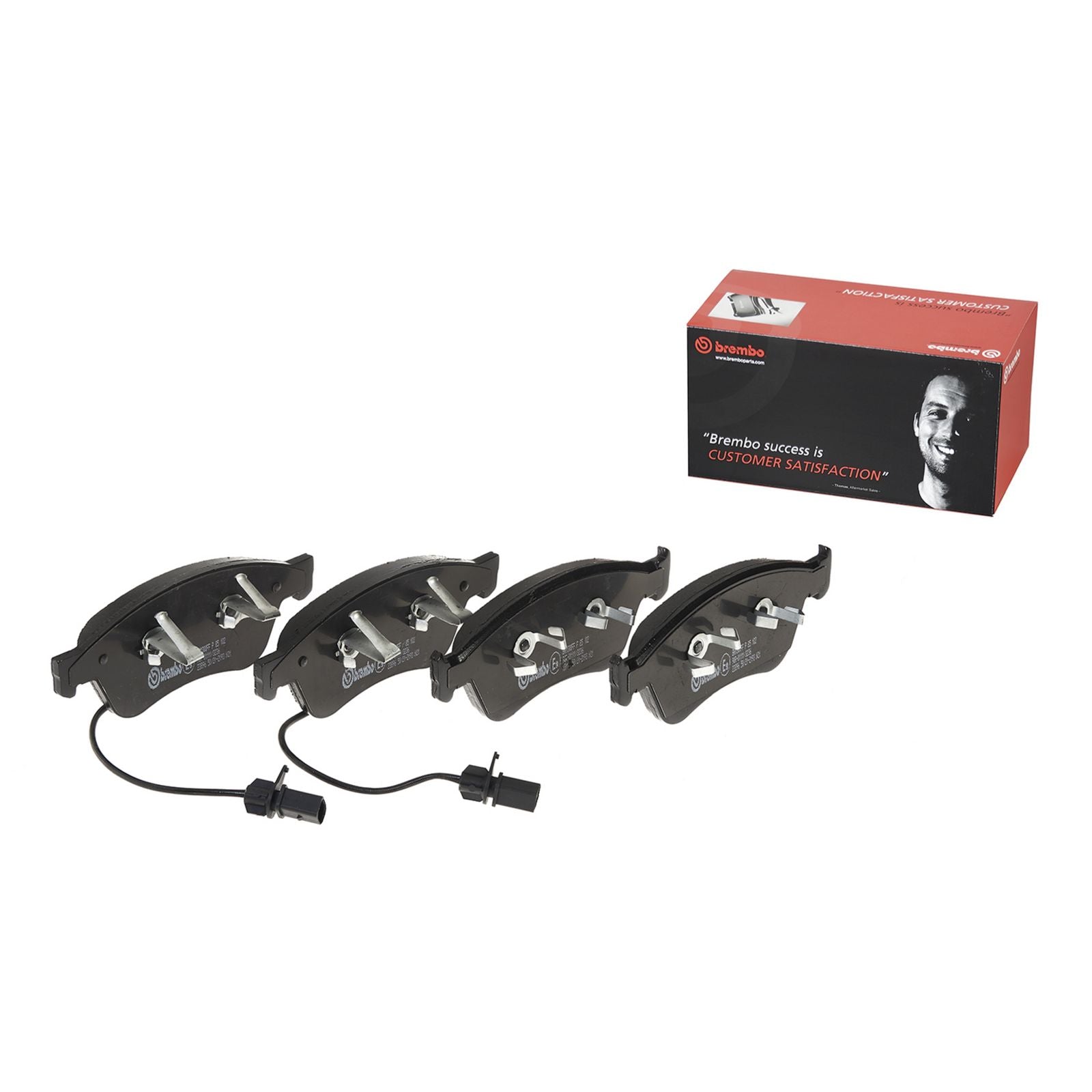 PRIME Low-Met Front Disc Brake Pad Set - P85102_02