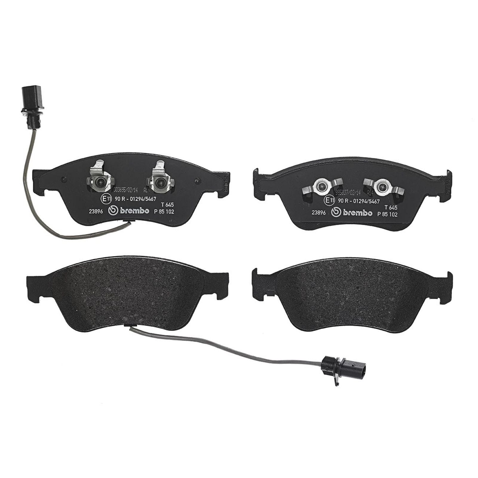 PRIME Low-Met Front Disc Brake Pad Set - P85102_04