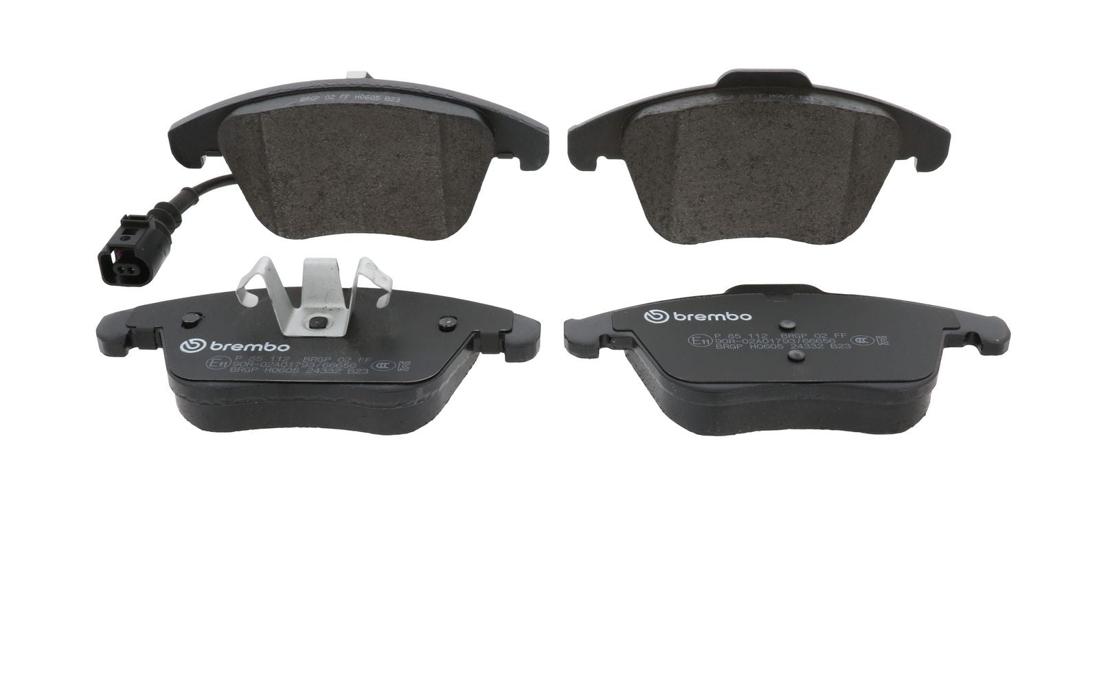 PRIME Low-Met Front Disc Brake Pad Set - P85112_02
