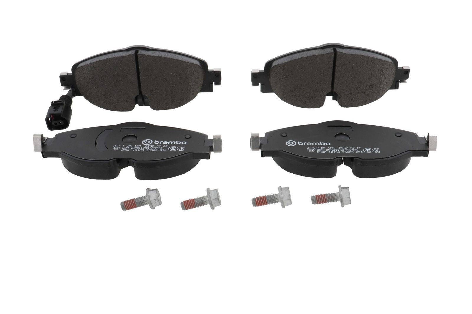 PRIME Low-Met Front Disc Brake Pad Set - P85126_02