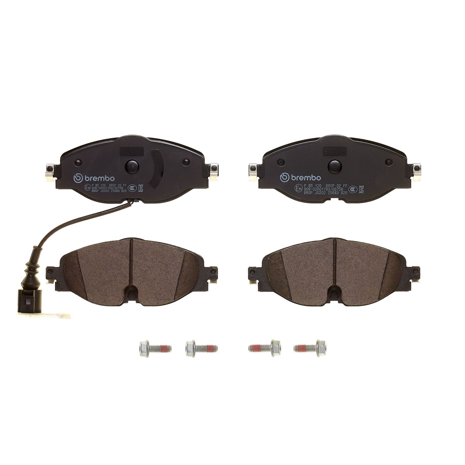 PRIME Low-Met Front Disc Brake Pad Set - P85126_04
