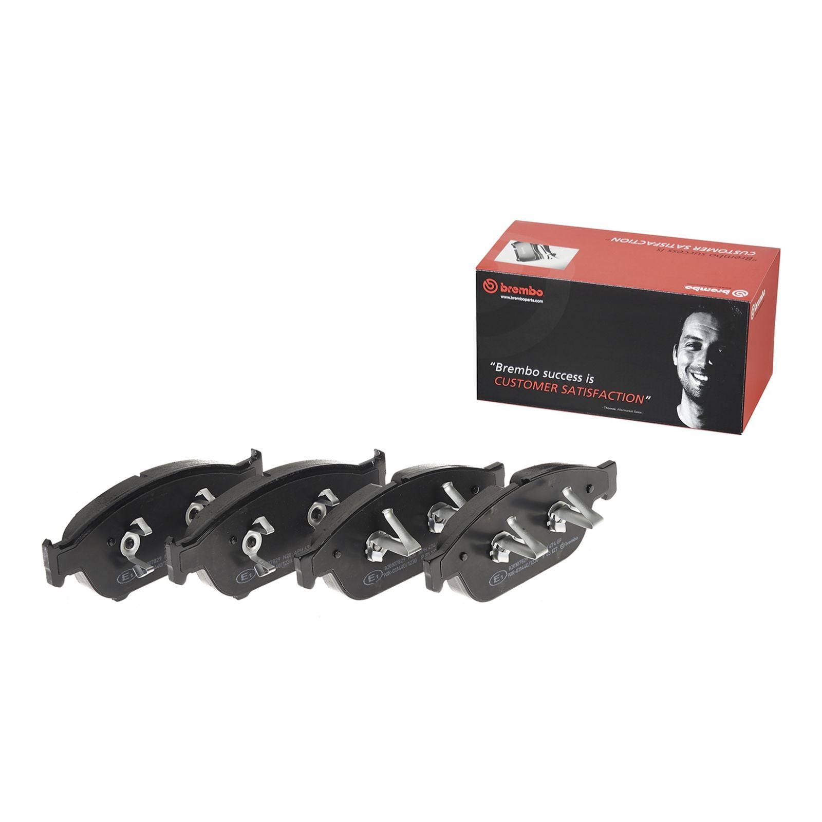 PRIME Low-Met Front Disc Brake Pad Set - P85127_03