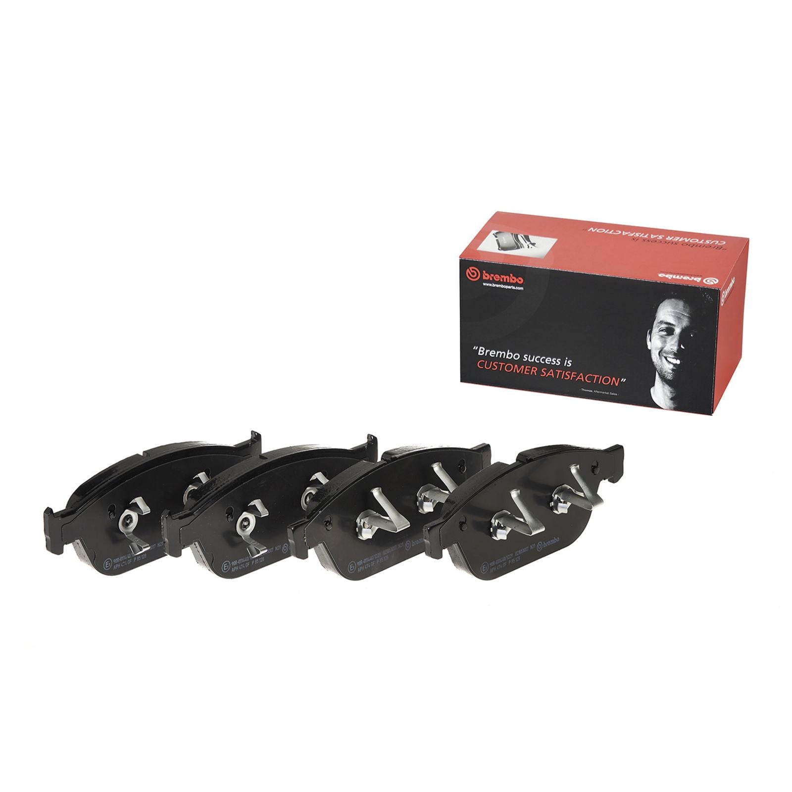 PRIME Low-Met Front Disc Brake Pad Set - P85128_03