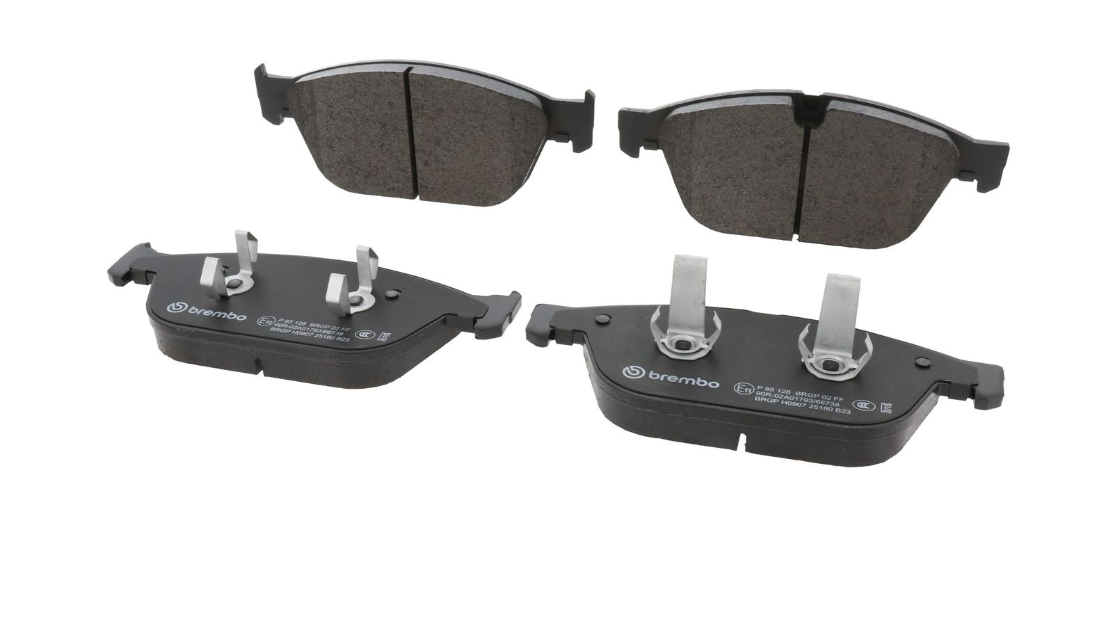 PRIME Low-Met Front Disc Brake Pad Set - P85128_04