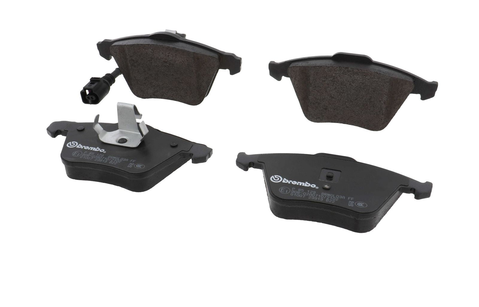 PRIME Low-Met Front Disc Brake Pad Set - P85129_03
