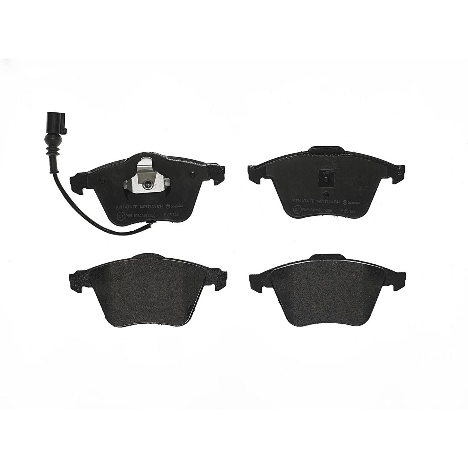 PRIME Low-Met Front Disc Brake Pad Set - P85129_04
