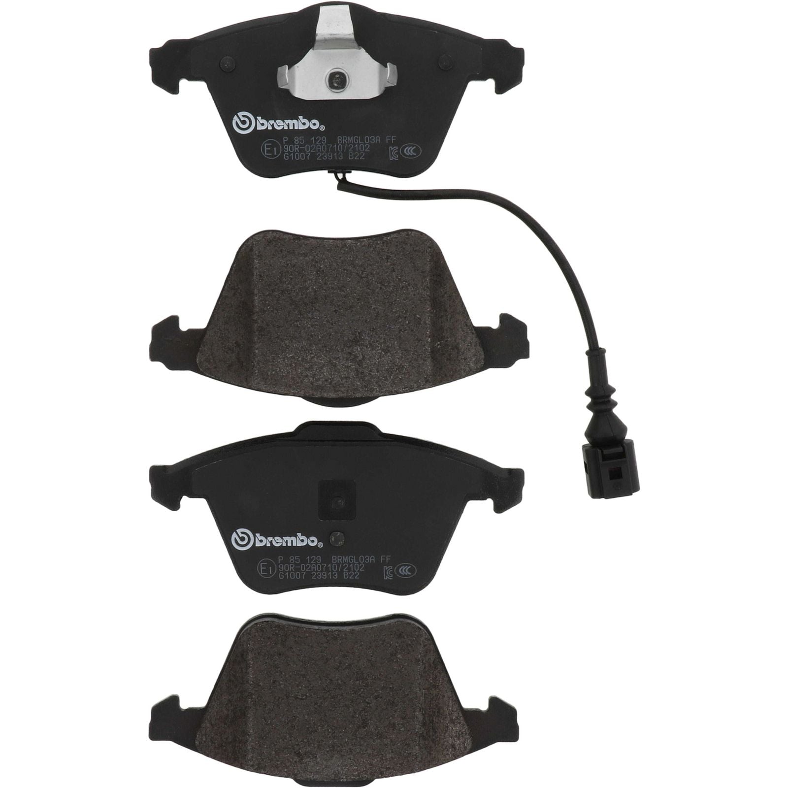 PRIME Low-Met Front Disc Brake Pad Set - P85129_05