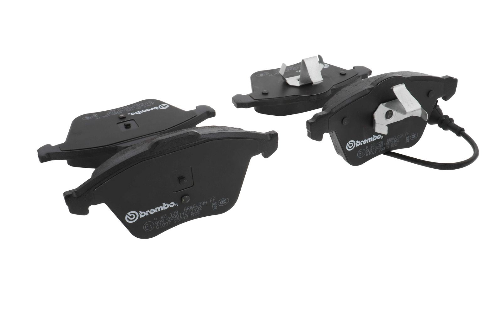PRIME Low-Met Front Disc Brake Pad Set - P85129_12