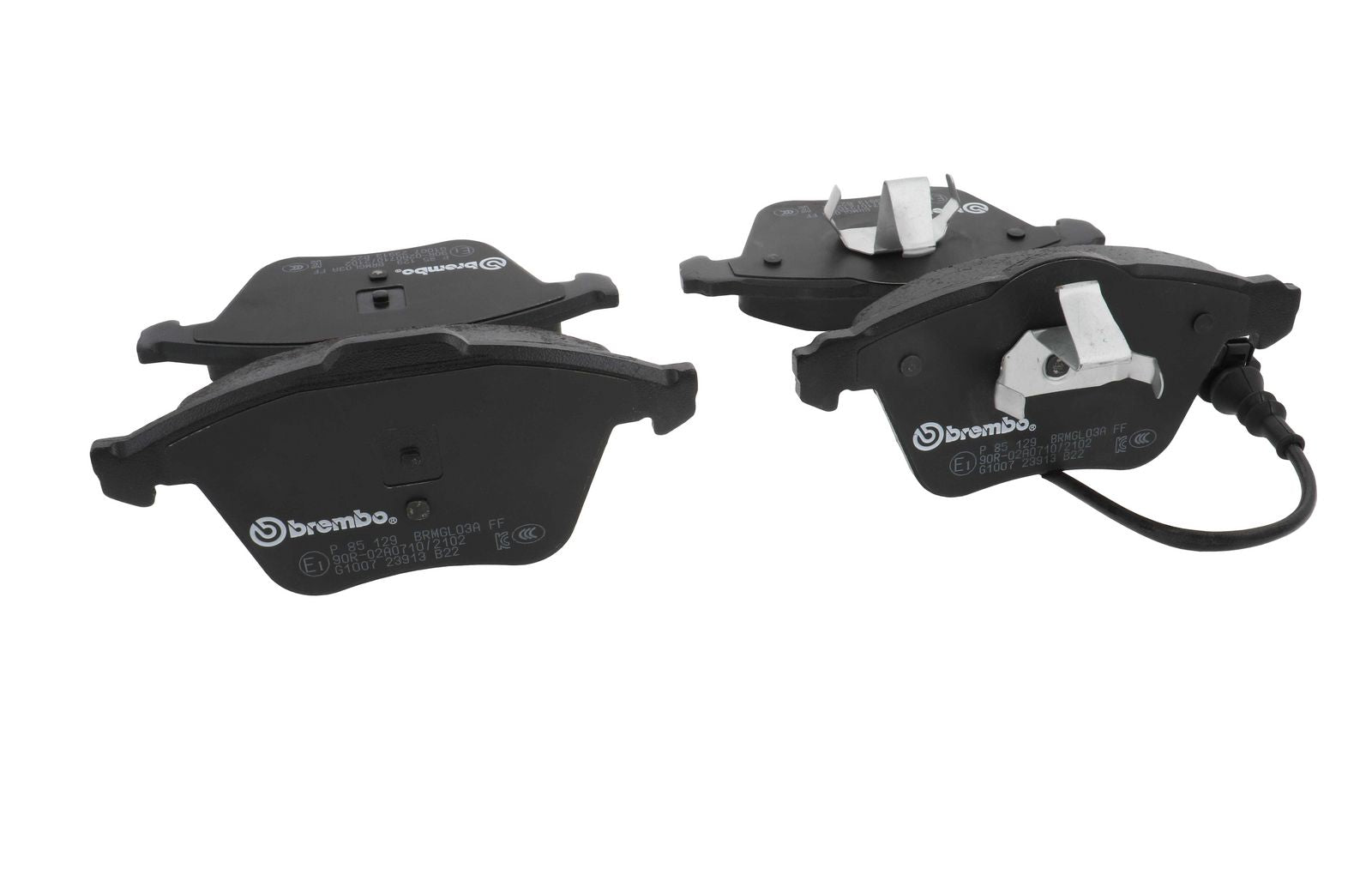 PRIME Low-Met Front Disc Brake Pad Set - P85129_13