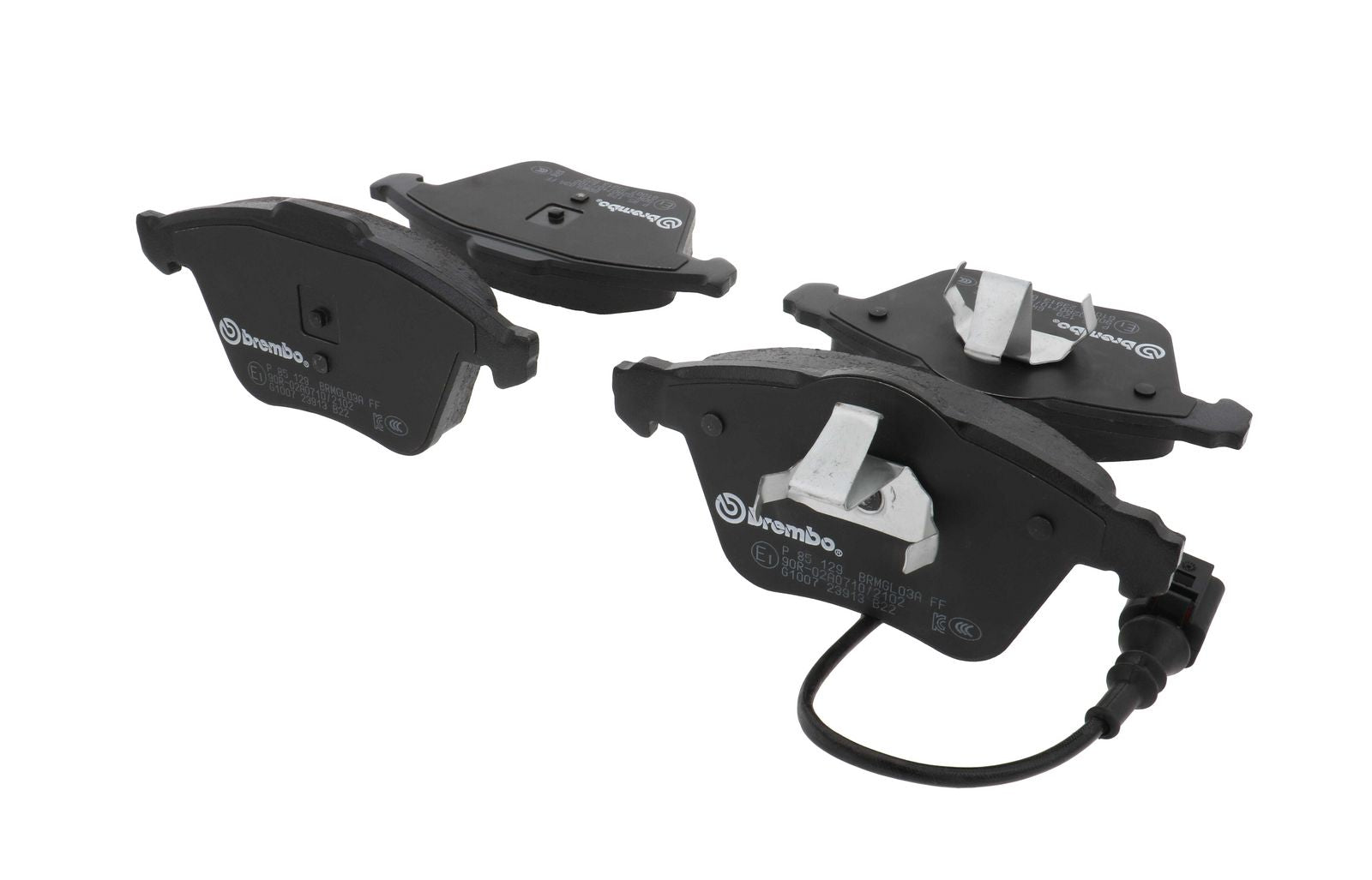 PRIME Low-Met Front Disc Brake Pad Set - P85129_16