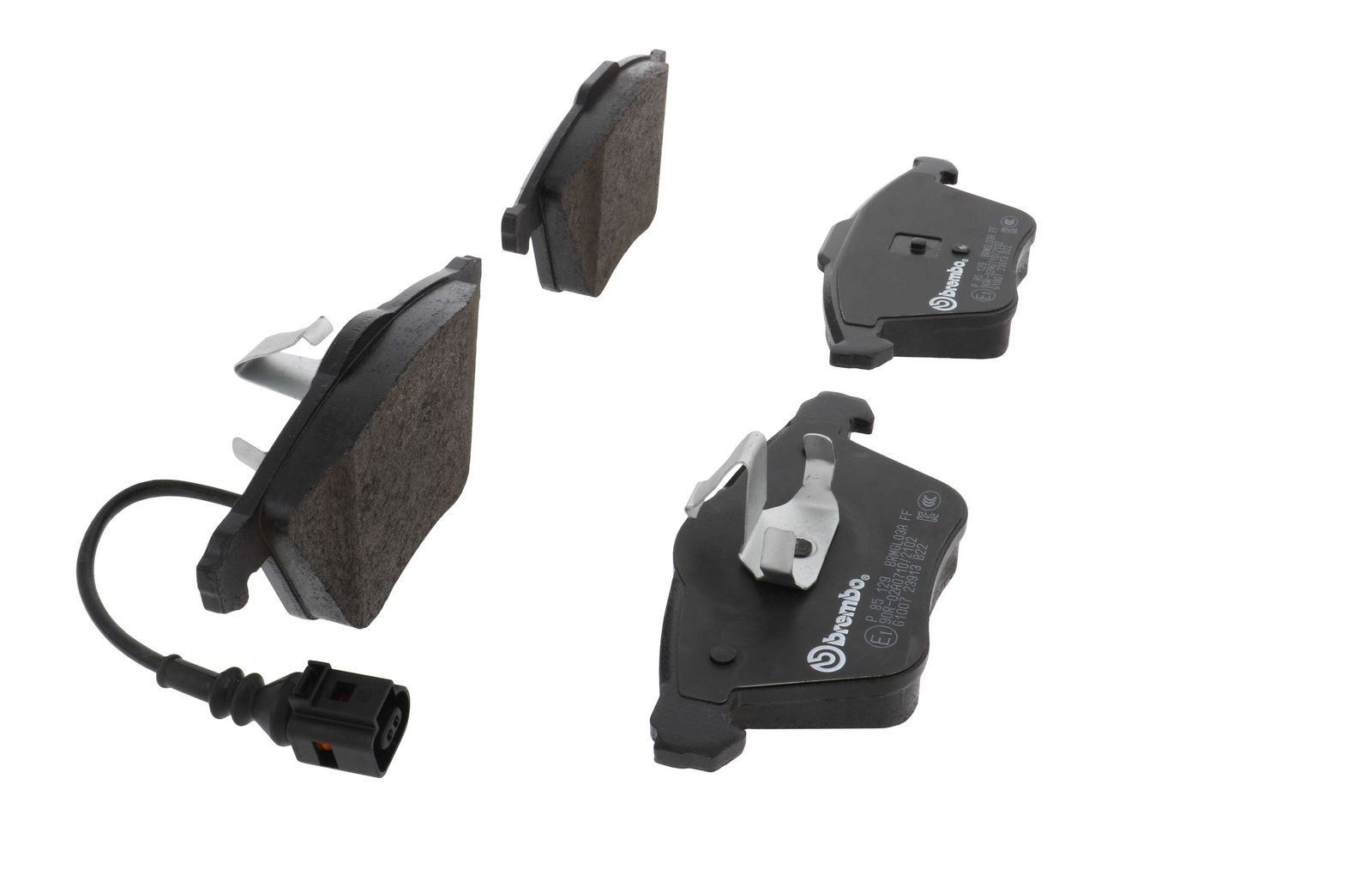 PRIME Low-Met Front Disc Brake Pad Set - P85129_21