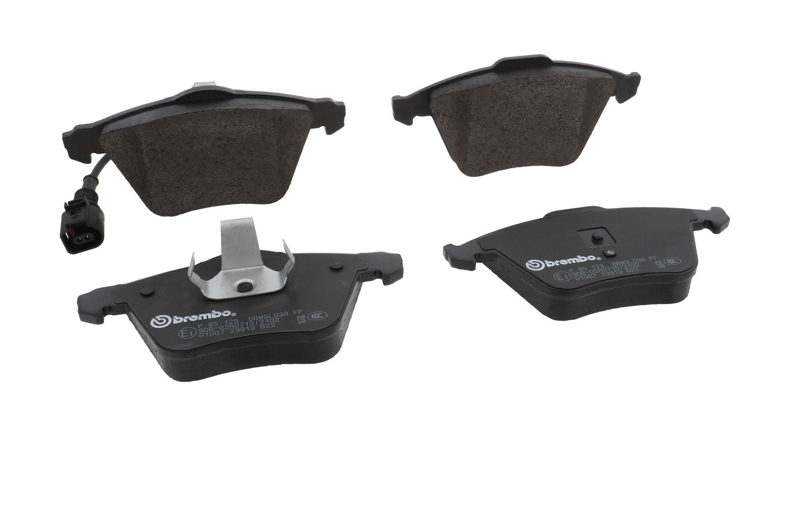 PRIME Low-Met Front Disc Brake Pad Set - P85129_25