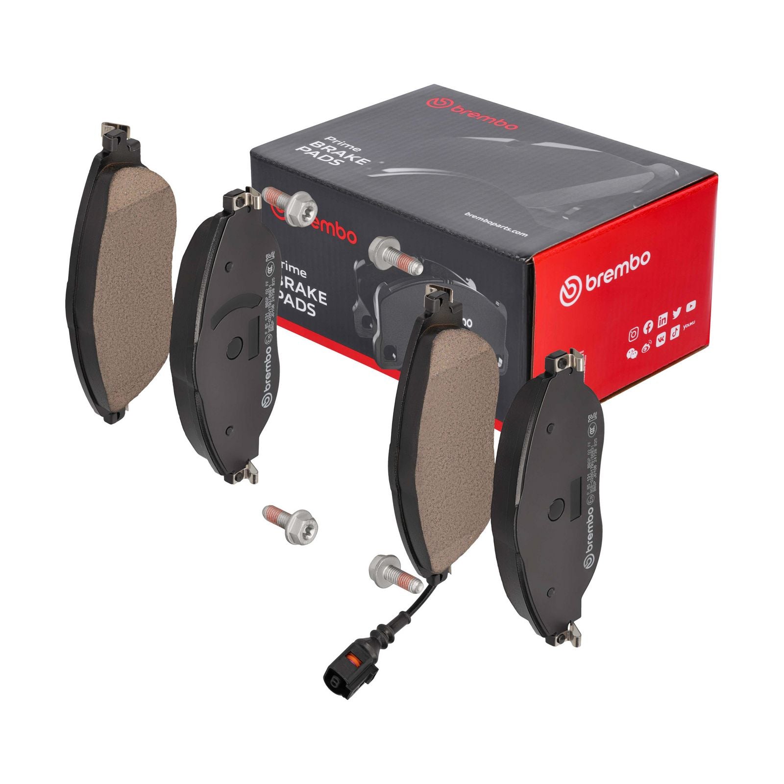 PRIME Low-Met Front Disc Brake Pad Set - P85131_02