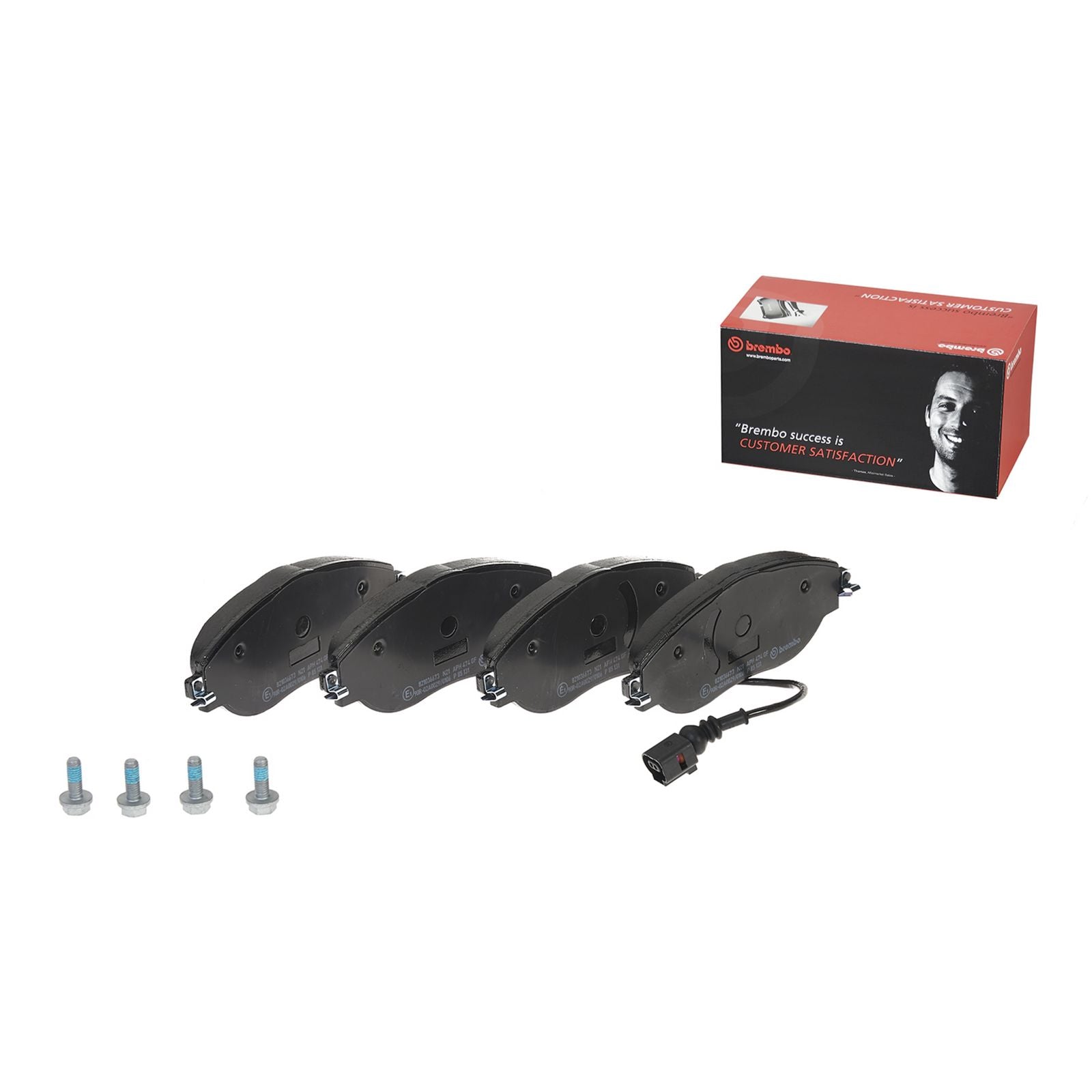 PRIME Low-Met Front Disc Brake Pad Set - P85131_03