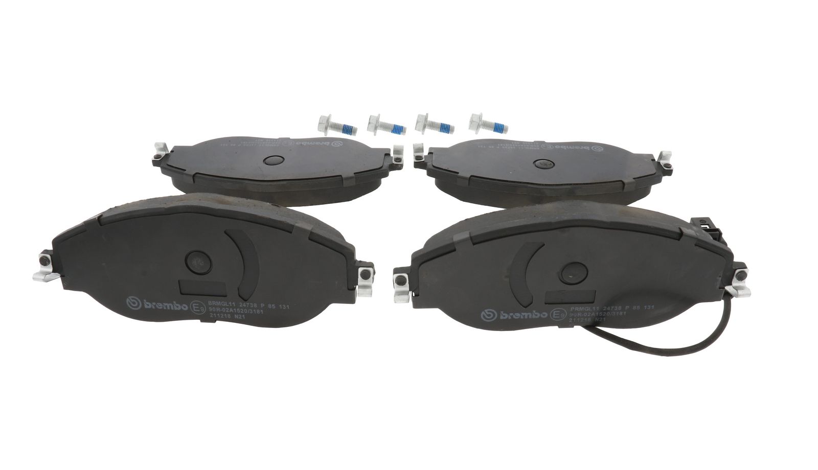 PRIME Low-Met Front Disc Brake Pad Set - P85131_14