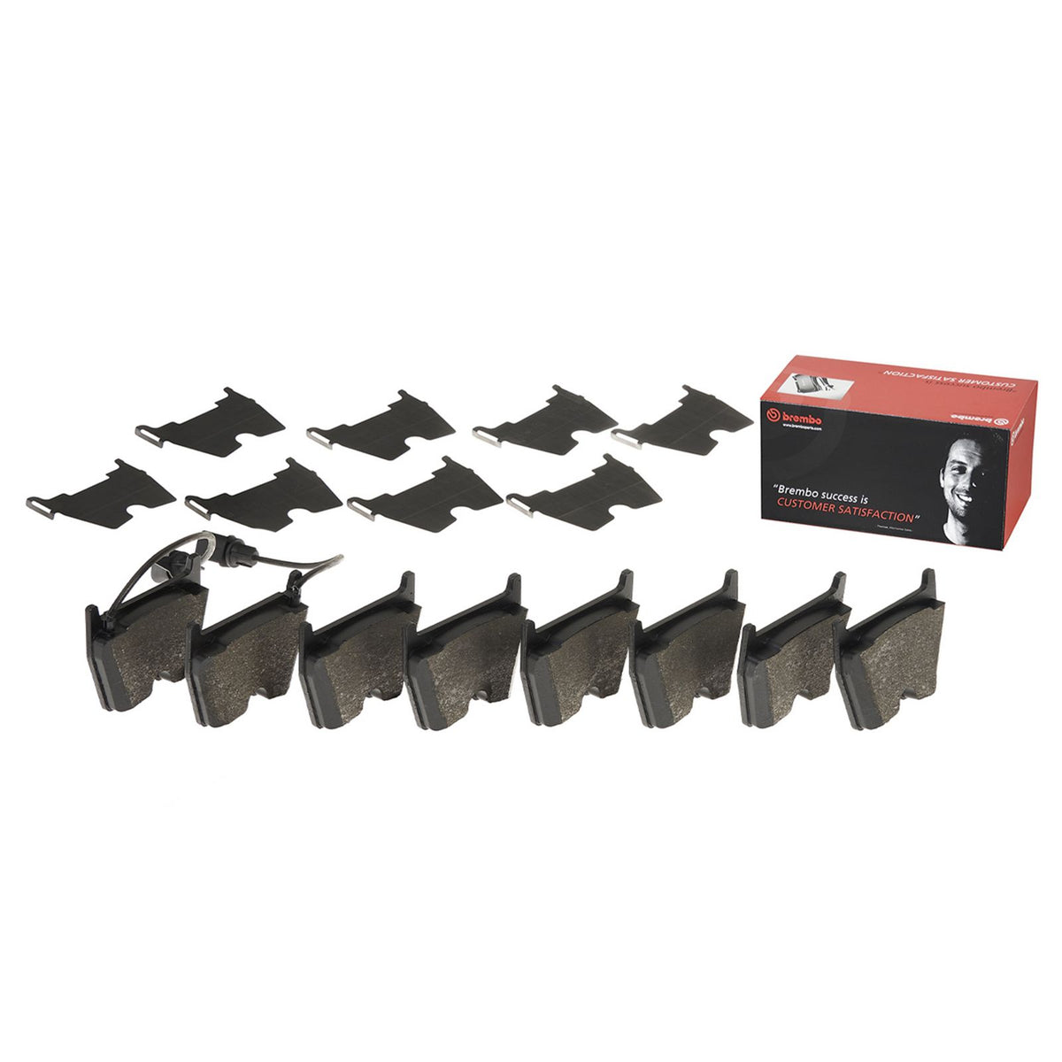 PRIME Low-Met Front Disc Brake Pad Set - P85132_01