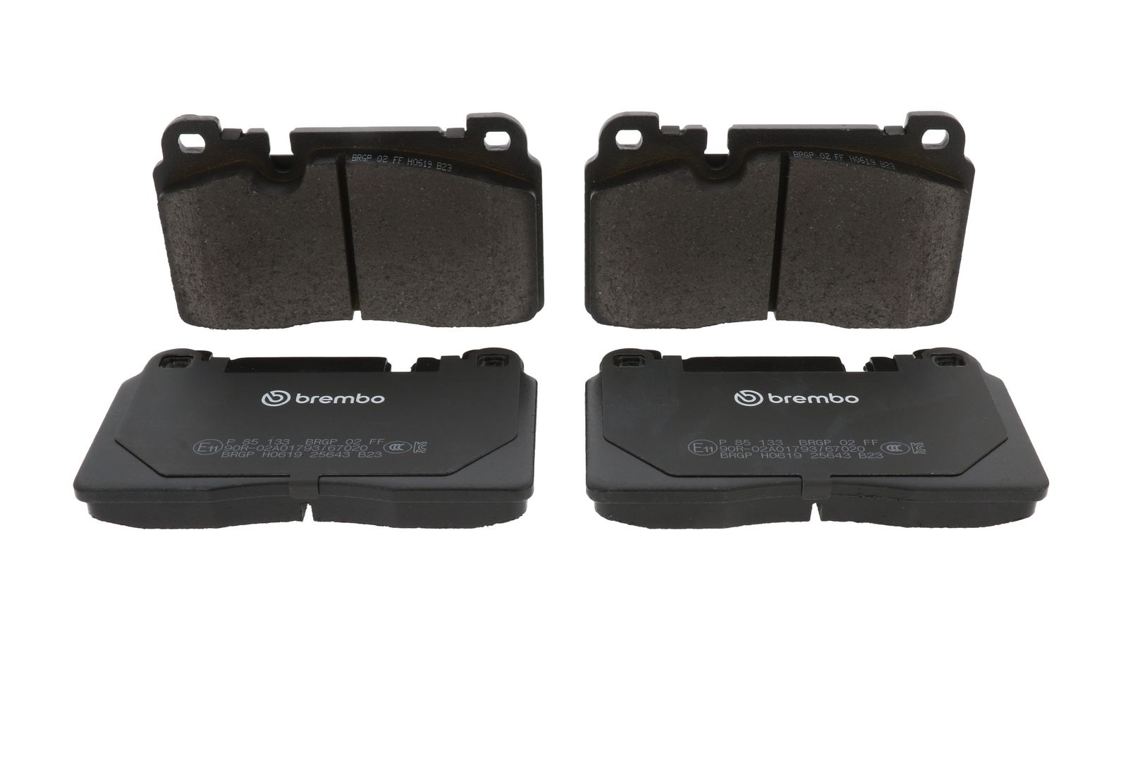 PRIME Low-Met Front Disc Brake Pad Set - P85133_03