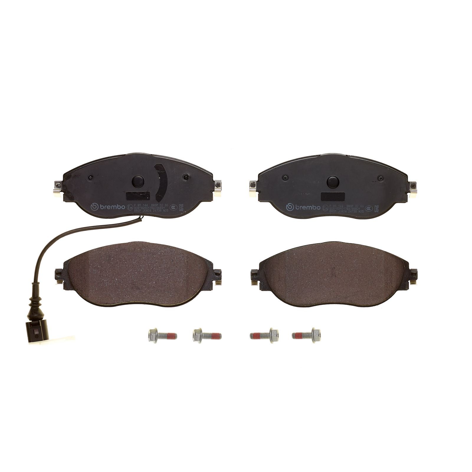 PRIME Low-Met Front Disc Brake Pad Set - P85144_02