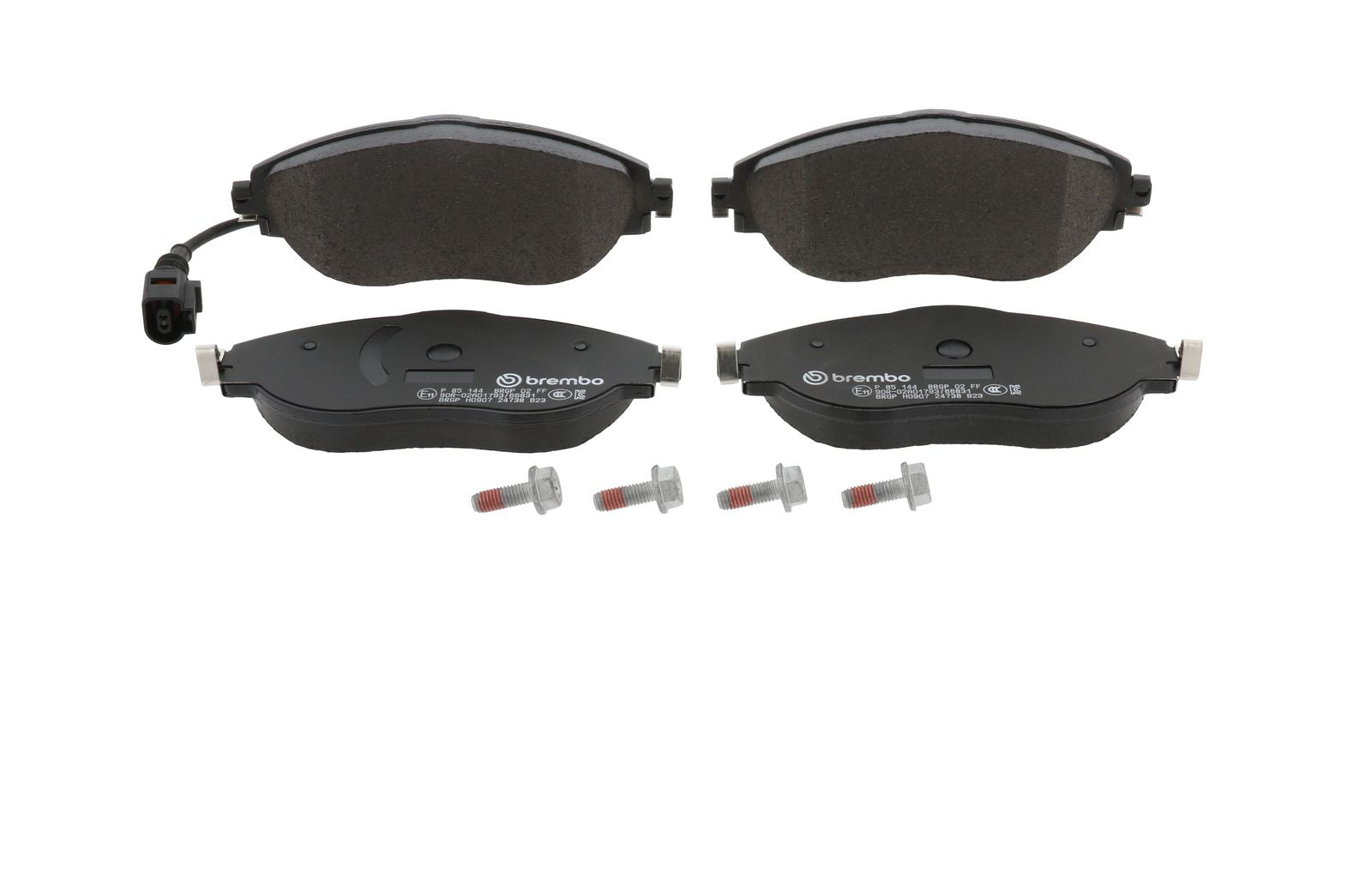 PRIME Low-Met Front Disc Brake Pad Set - P85144_03