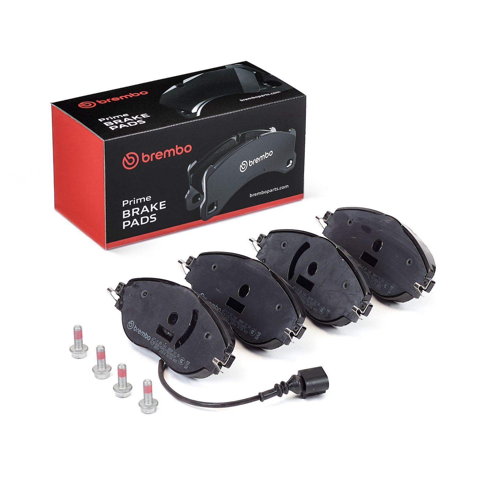 PRIME Low-Met Front Disc Brake Pad Set - P85144_03