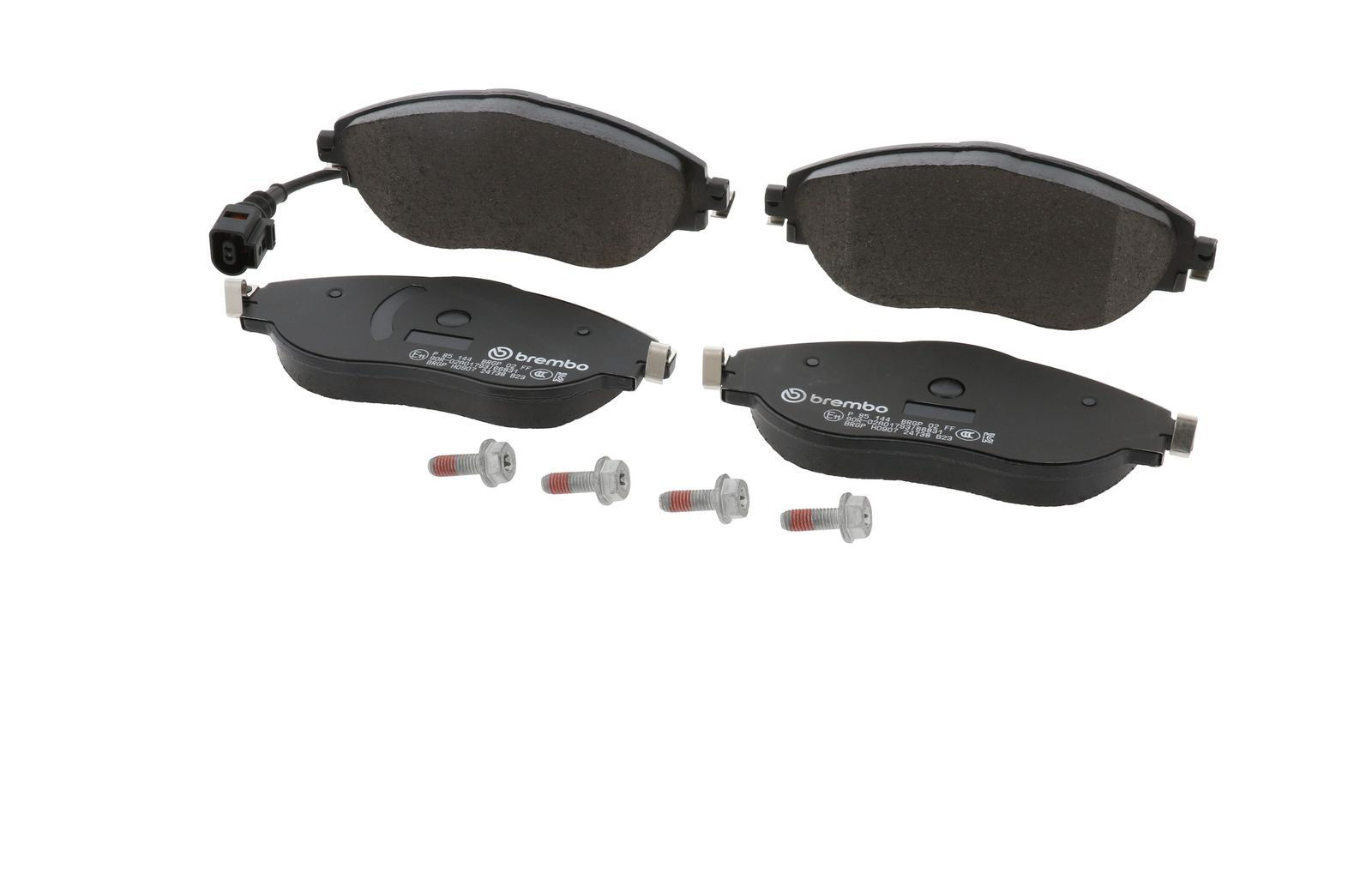 PRIME Low-Met Front Disc Brake Pad Set - P85144_04