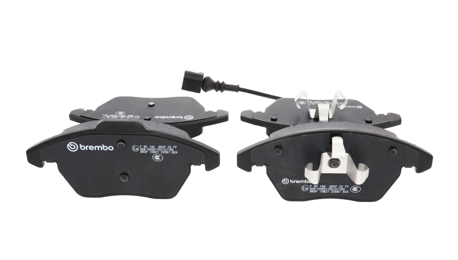 PRIME Low-Met Front Disc Brake Pad Set - P85146_14
