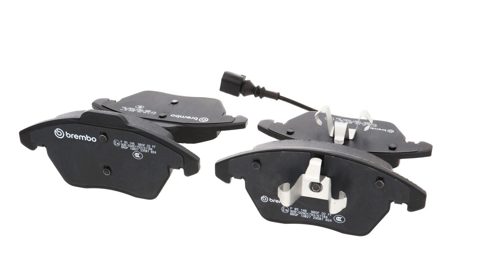 PRIME Low-Met Front Disc Brake Pad Set - P85146_15