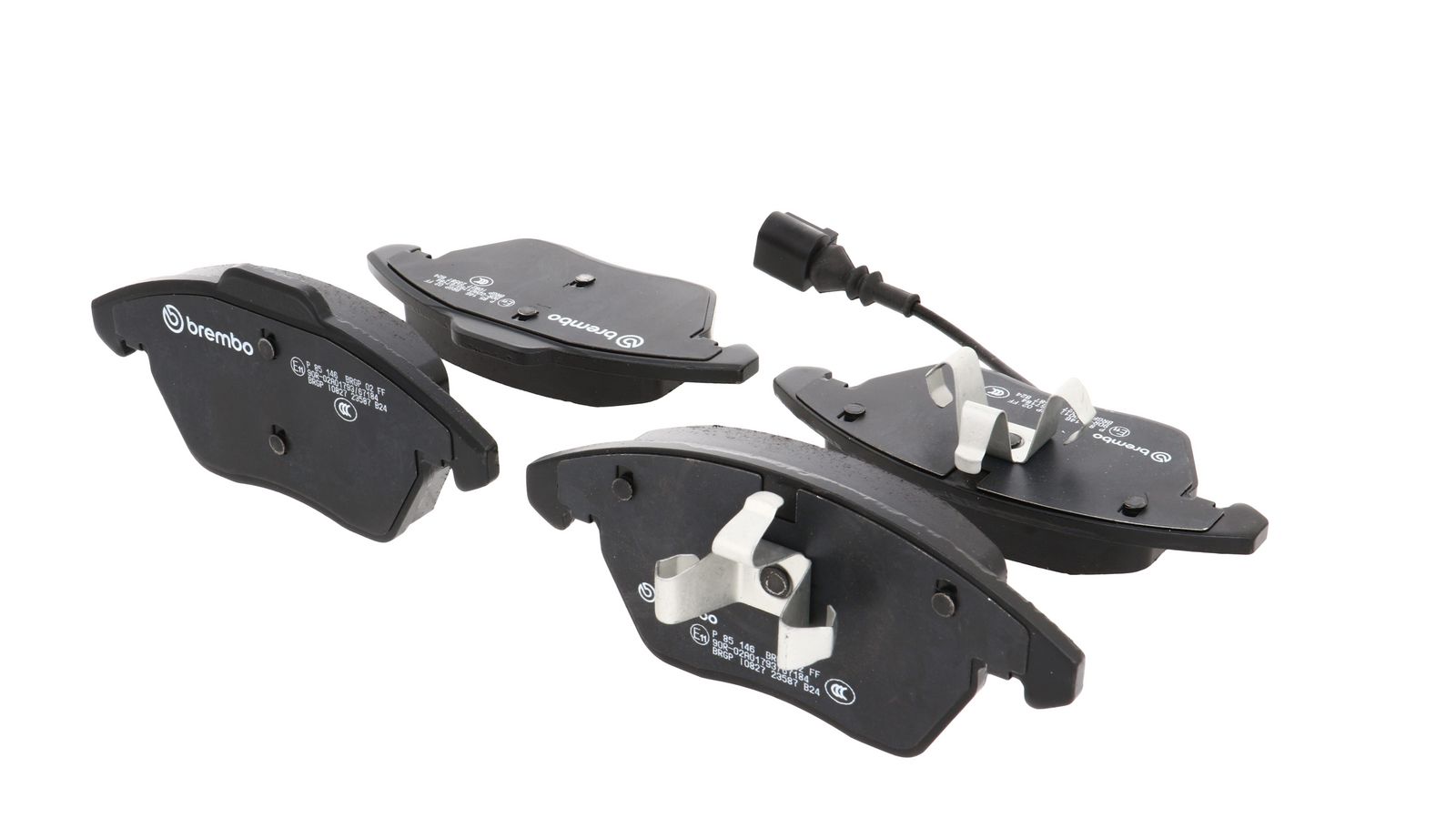 PRIME Low-Met Front Disc Brake Pad Set - P85146_16
