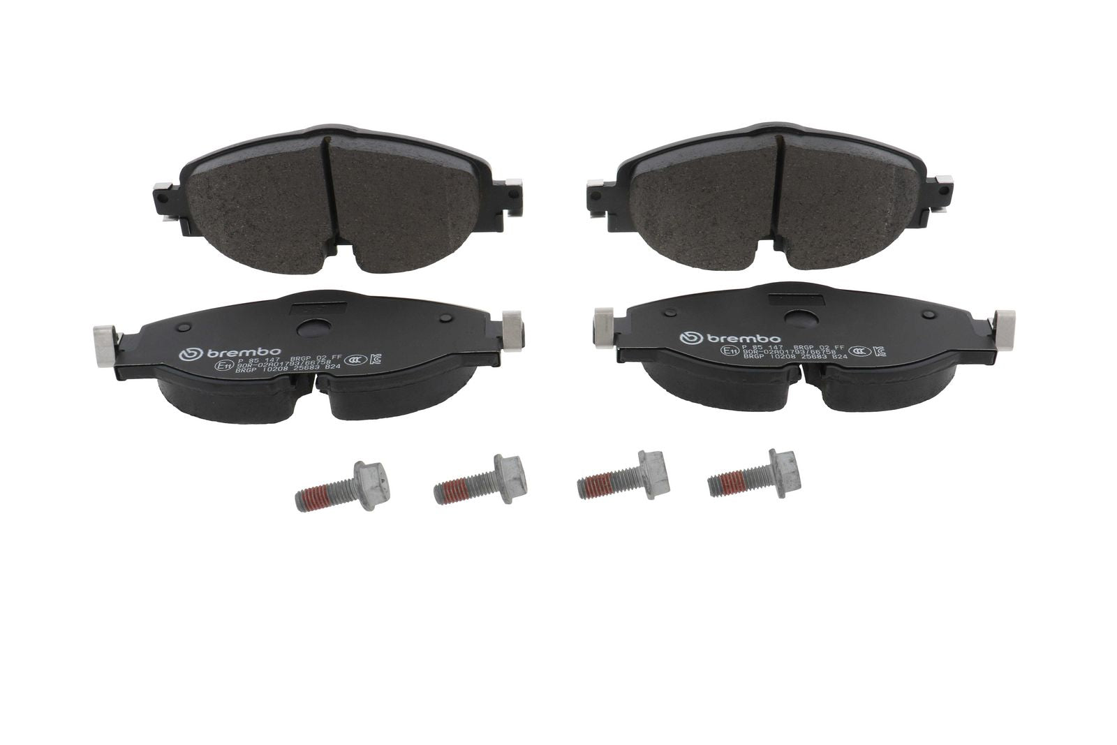 PRIME Low-Met Front Disc Brake Pad Set - P85147_02