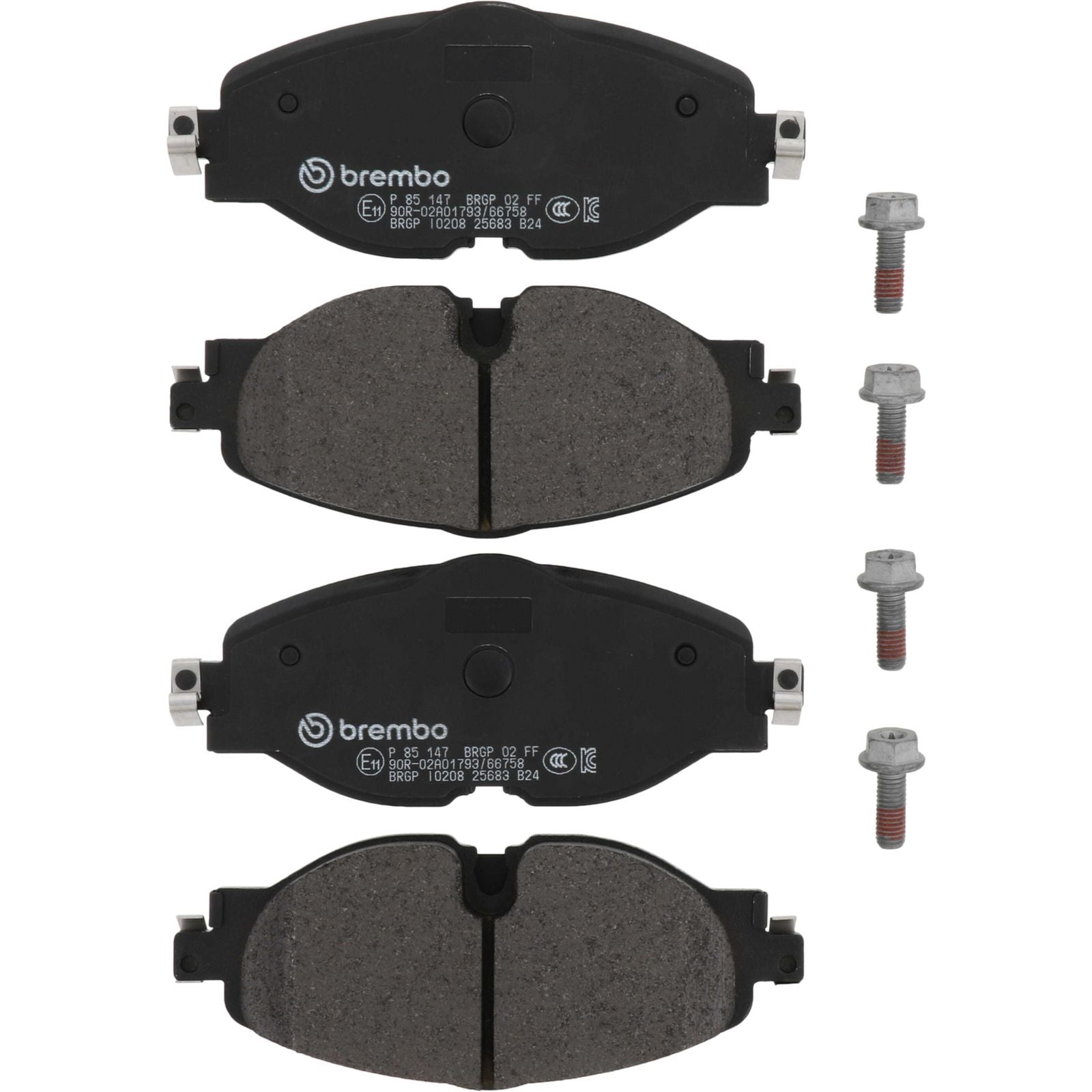PRIME Low-Met Front Disc Brake Pad Set - P85147_02