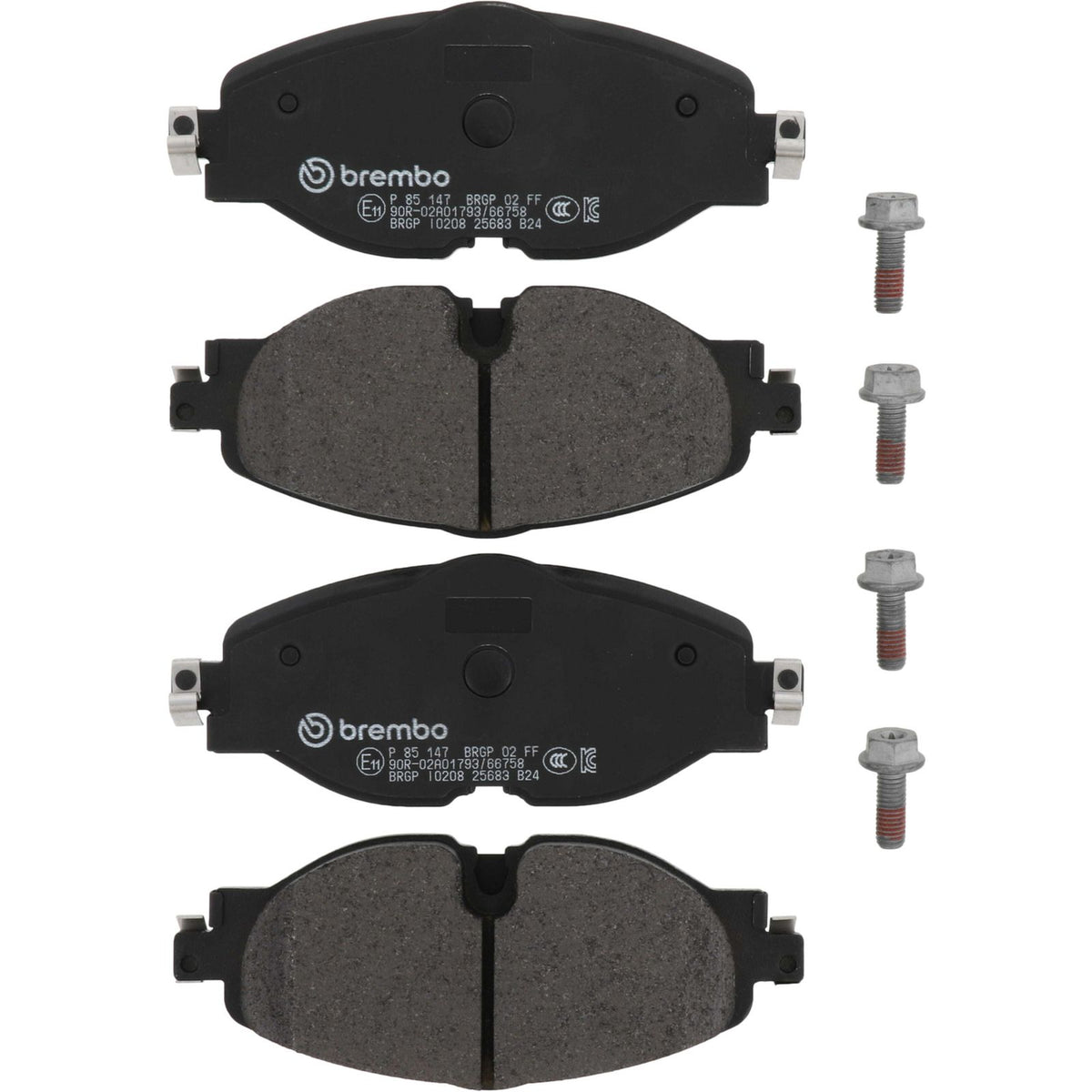 PRIME Low-Met Front Disc Brake Pad Set - P85147_02