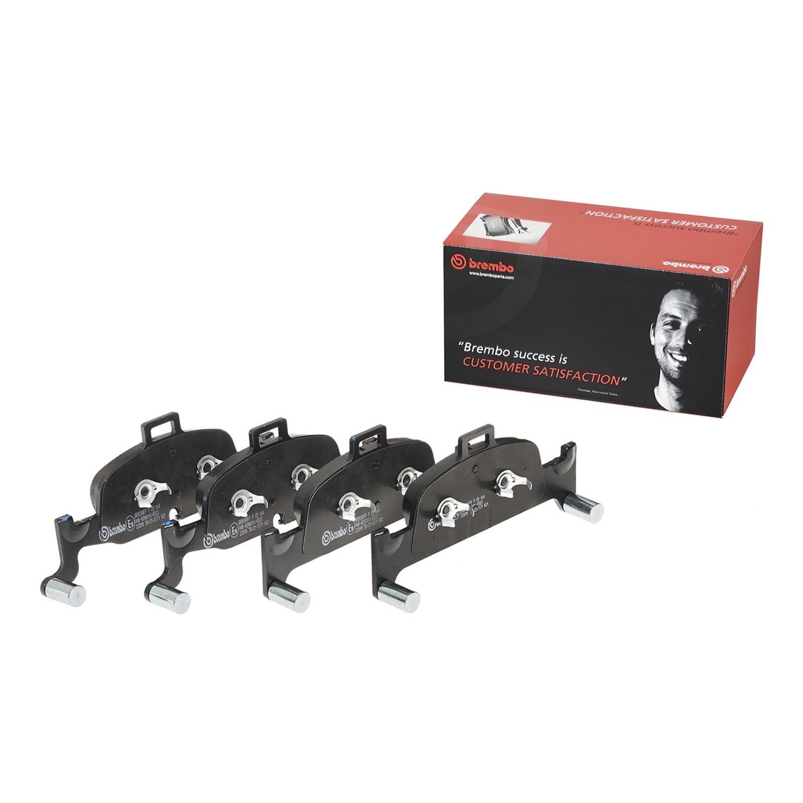 PRIME Low-Met Front Disc Brake Pad Set - P85164_01