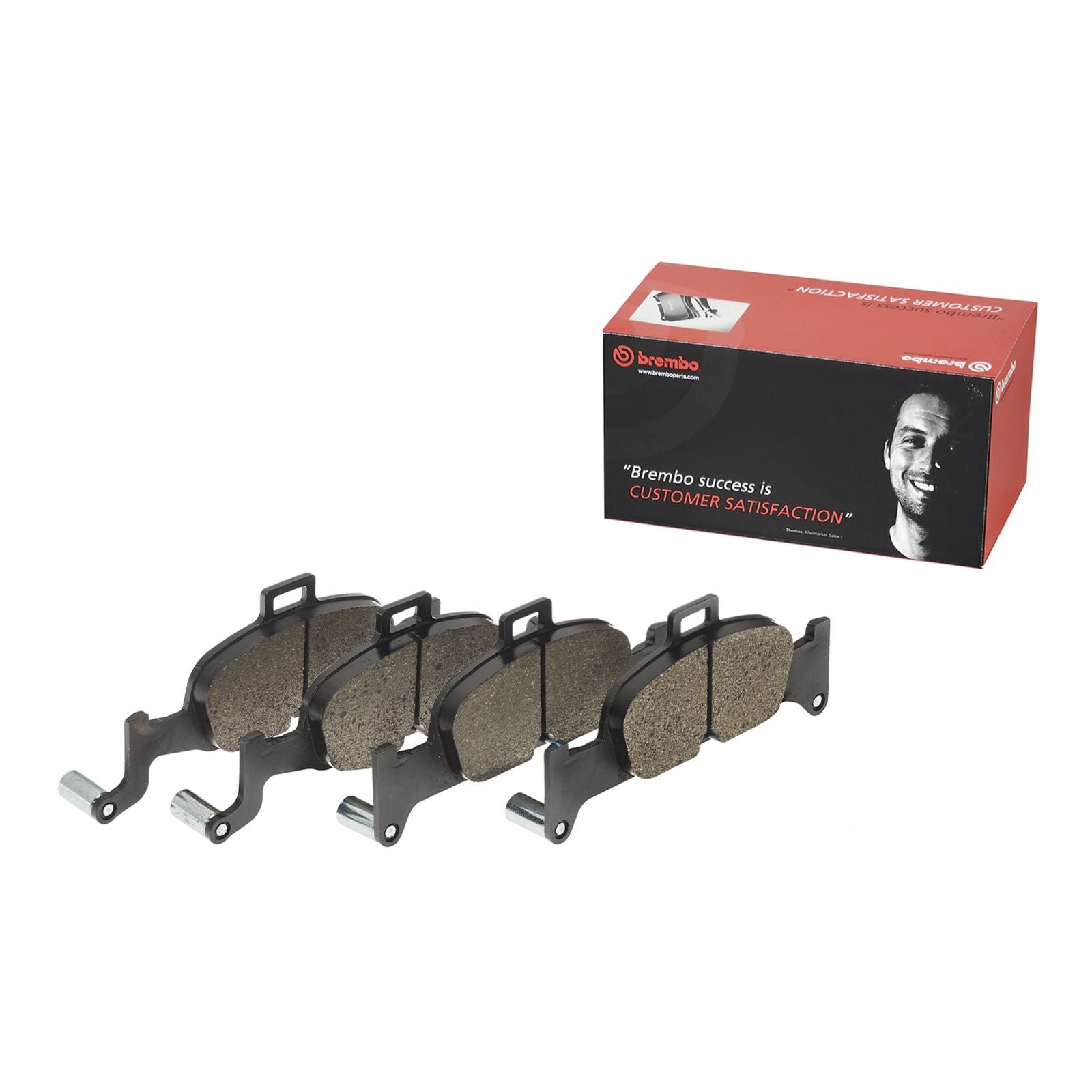 PRIME Low-Met Front Disc Brake Pad Set - P85164_02