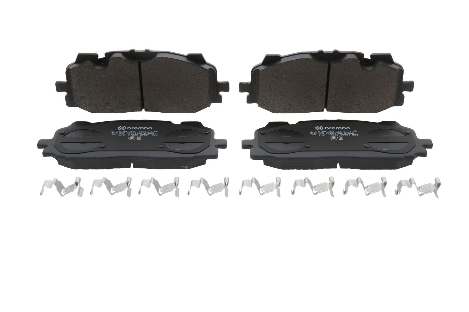 PRIME Low-Met Front Disc Brake Pad Set - P85165_02