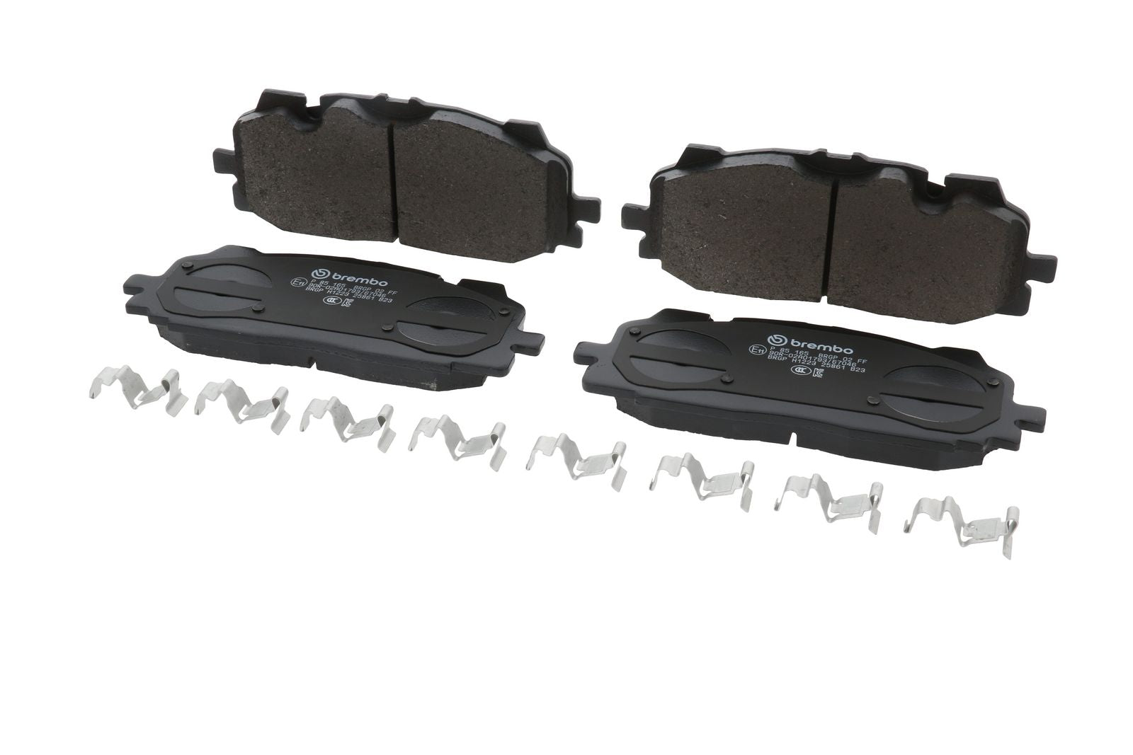 PRIME Low-Met Front Disc Brake Pad Set - P85165_03
