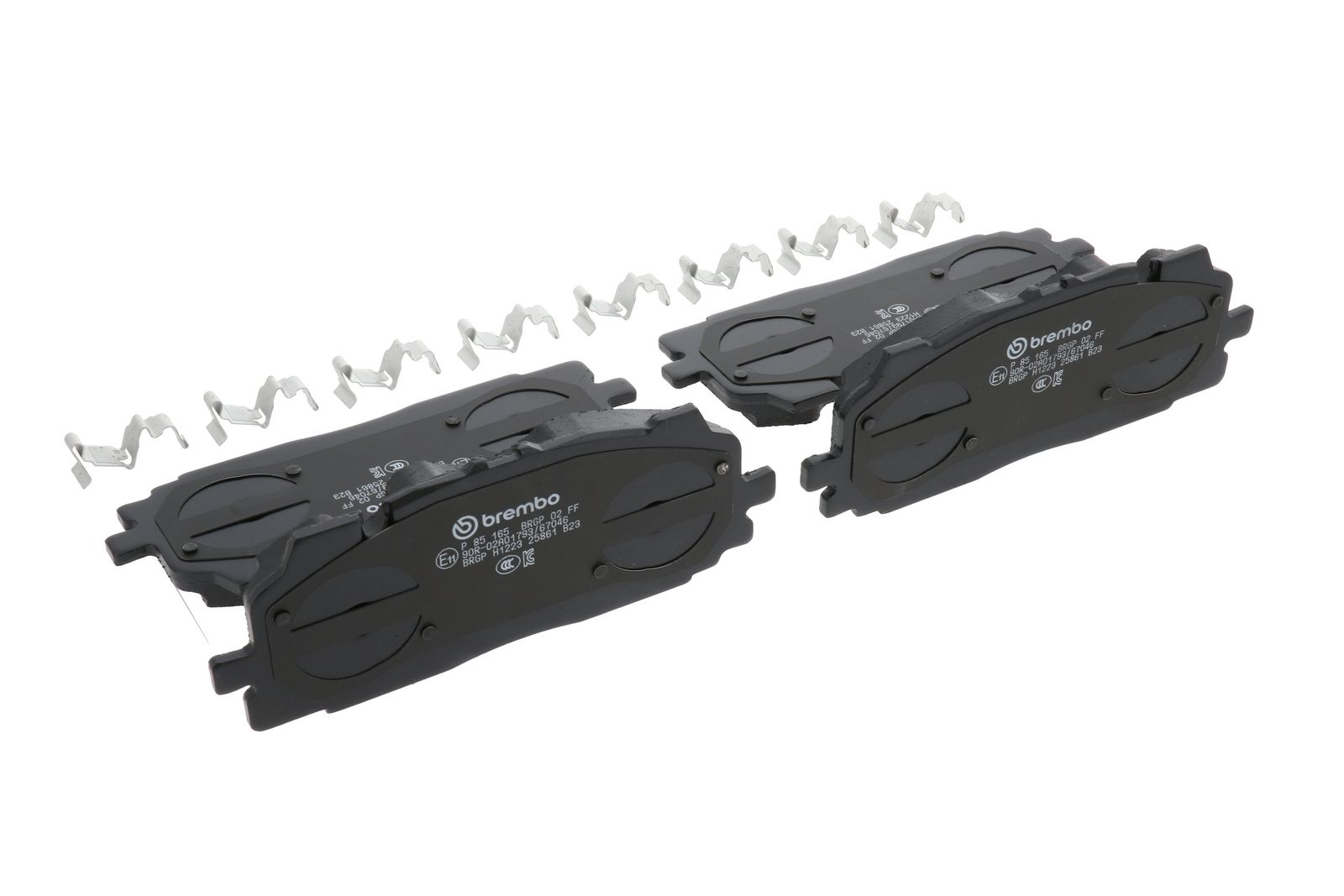 PRIME Low-Met Front Disc Brake Pad Set - P85165_12