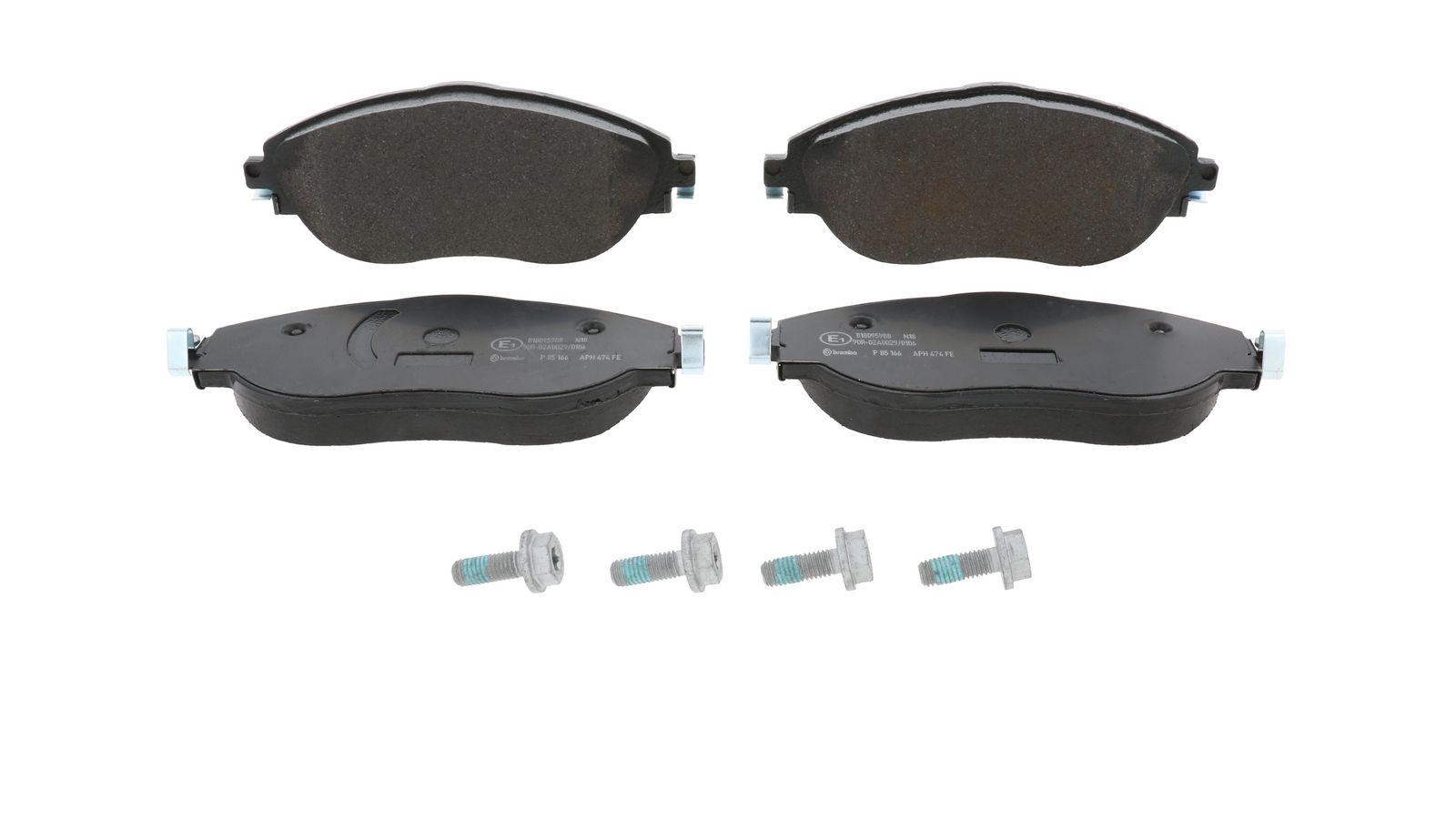 PRIME Low-Met Front Disc Brake Pad Set - P85166_01