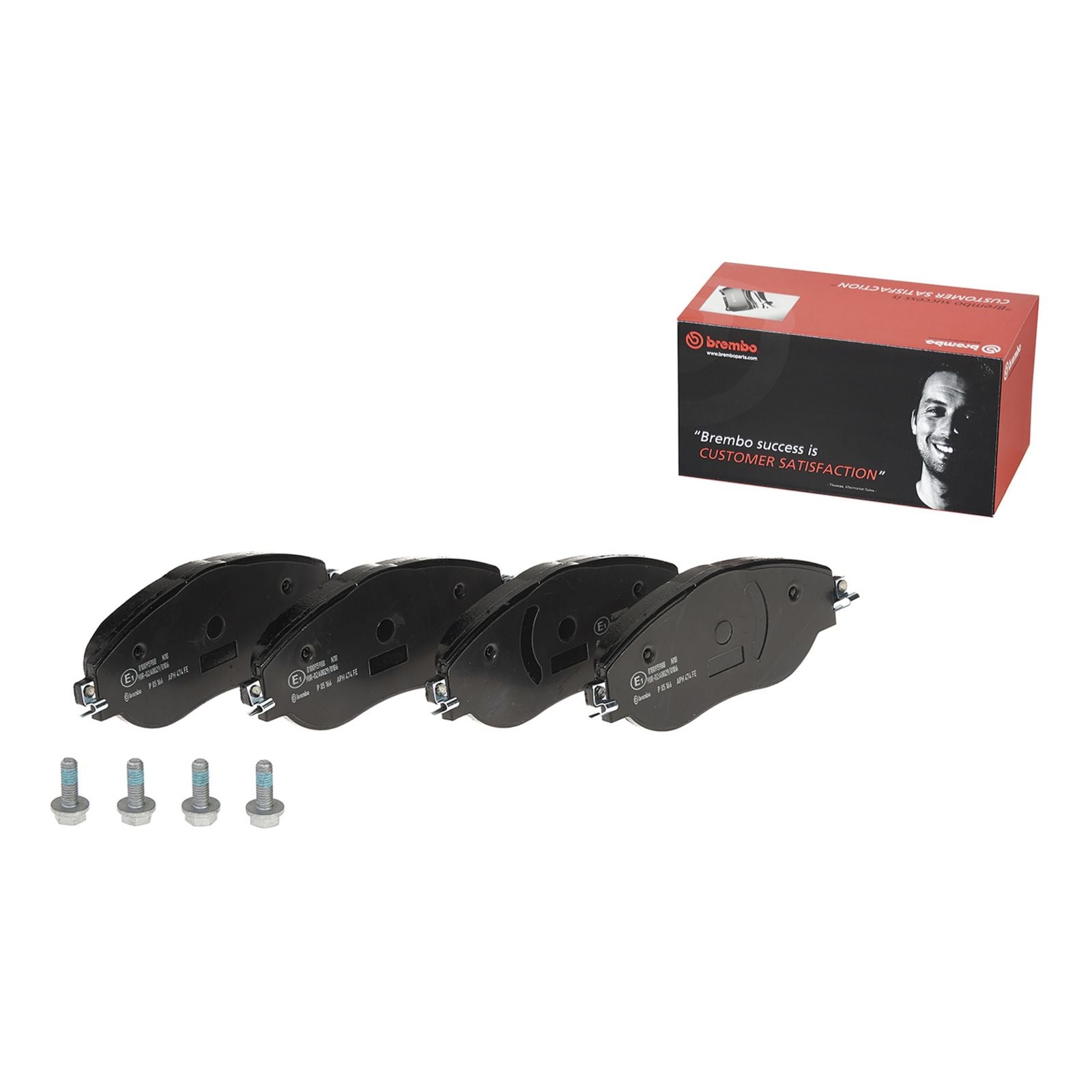 PRIME Low-Met Front Disc Brake Pad Set - P85166_01