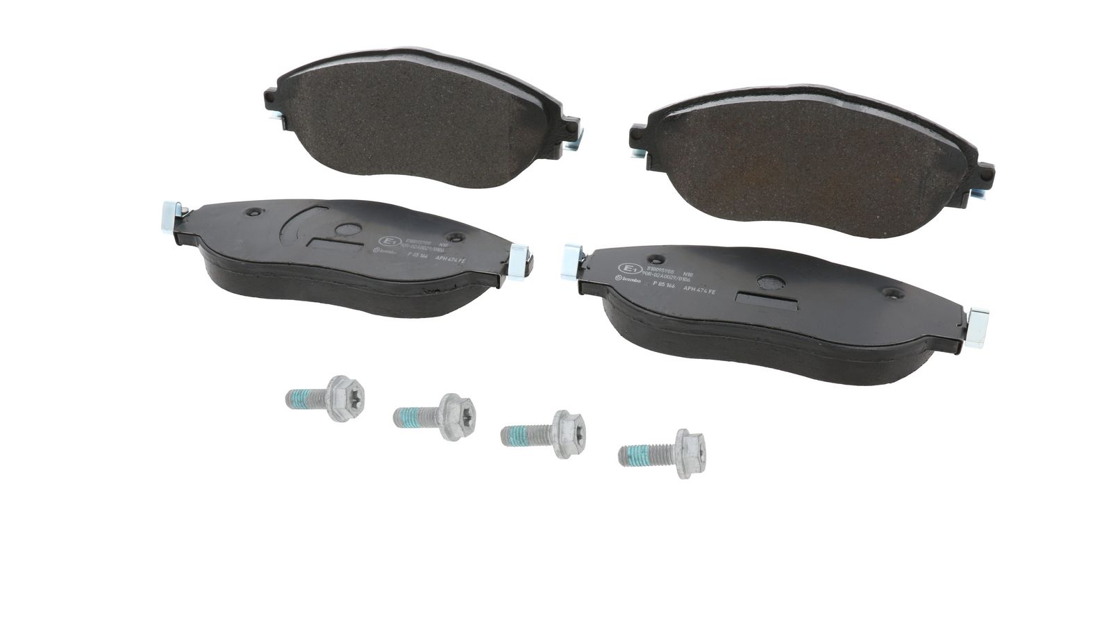 PRIME Low-Met Front Disc Brake Pad Set - P85166_02