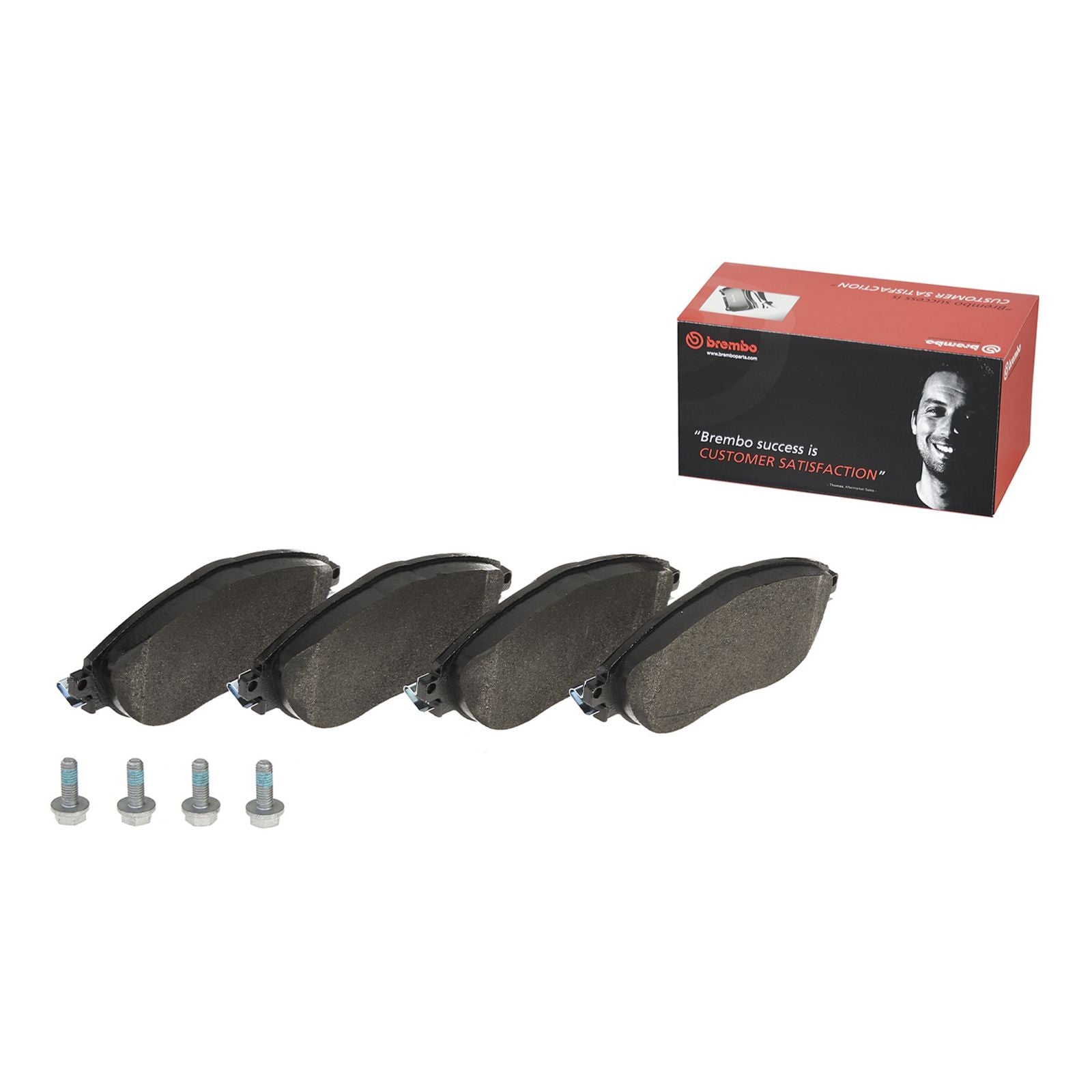 PRIME Low-Met Front Disc Brake Pad Set - P85166_02